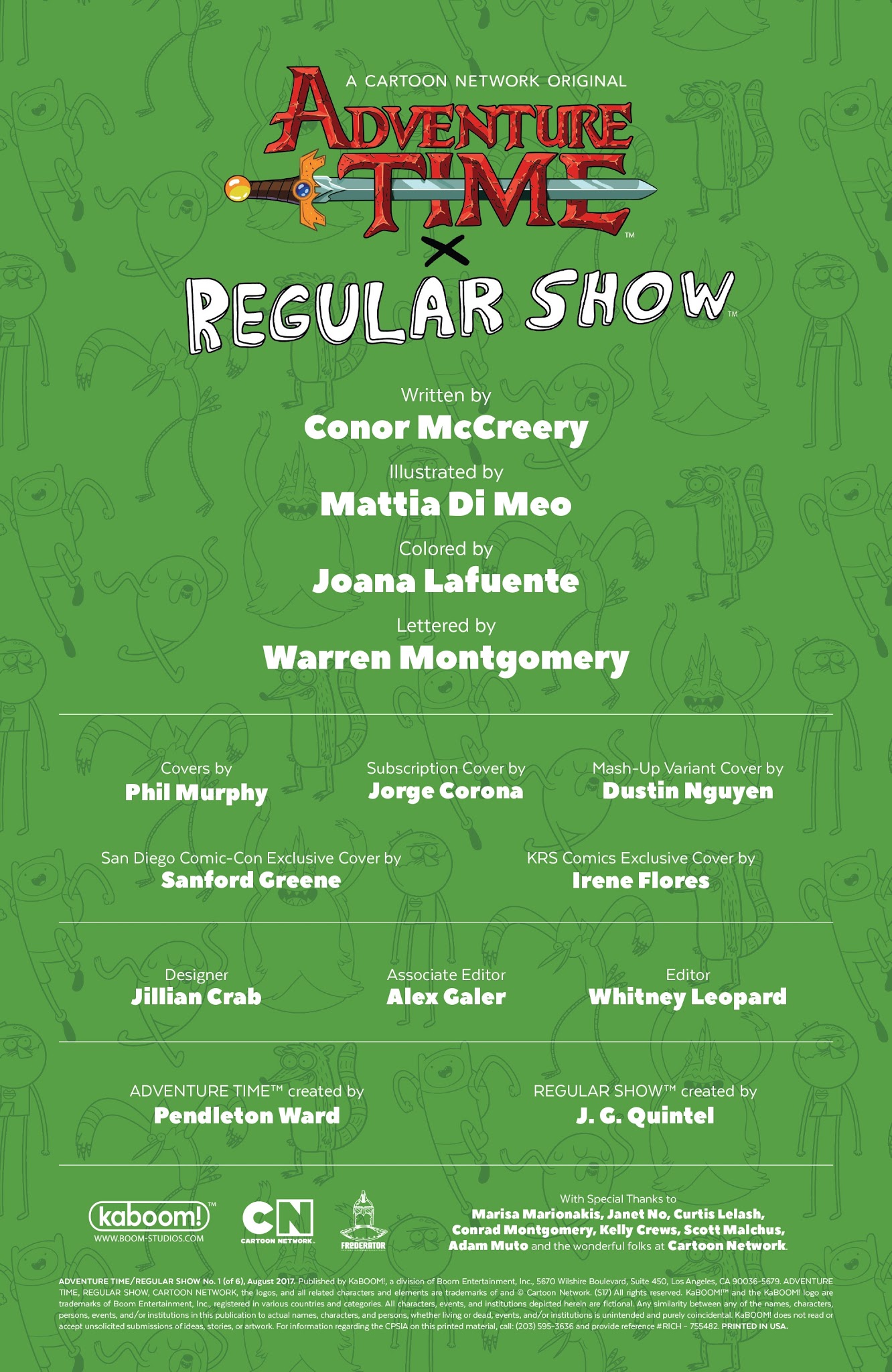 Read online Adventure Time/Regular Show comic -  Issue #1 - 2