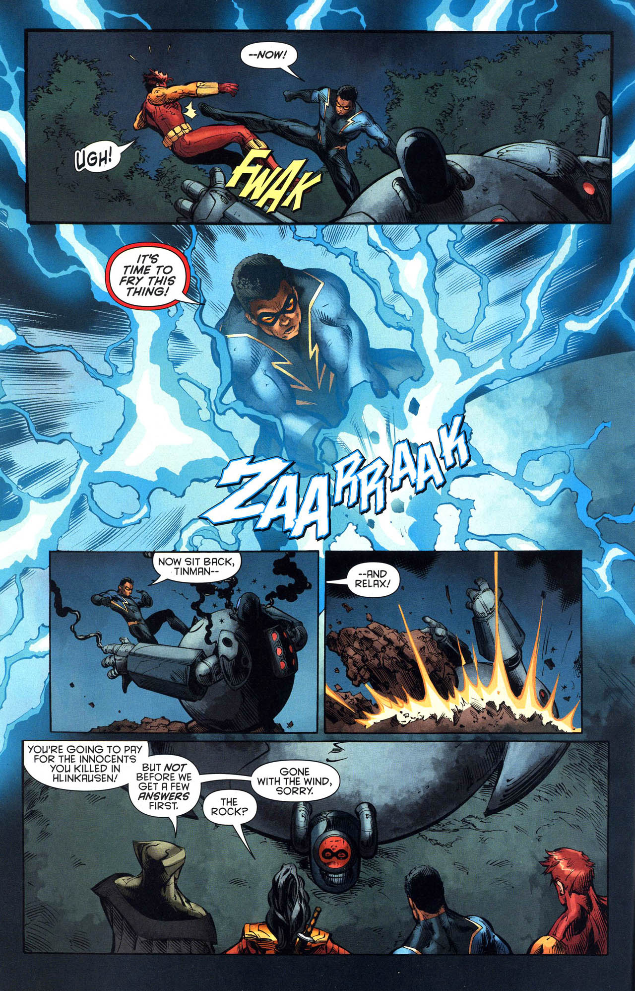 Read online The Outsiders (2009) comic -  Issue #17 - 11