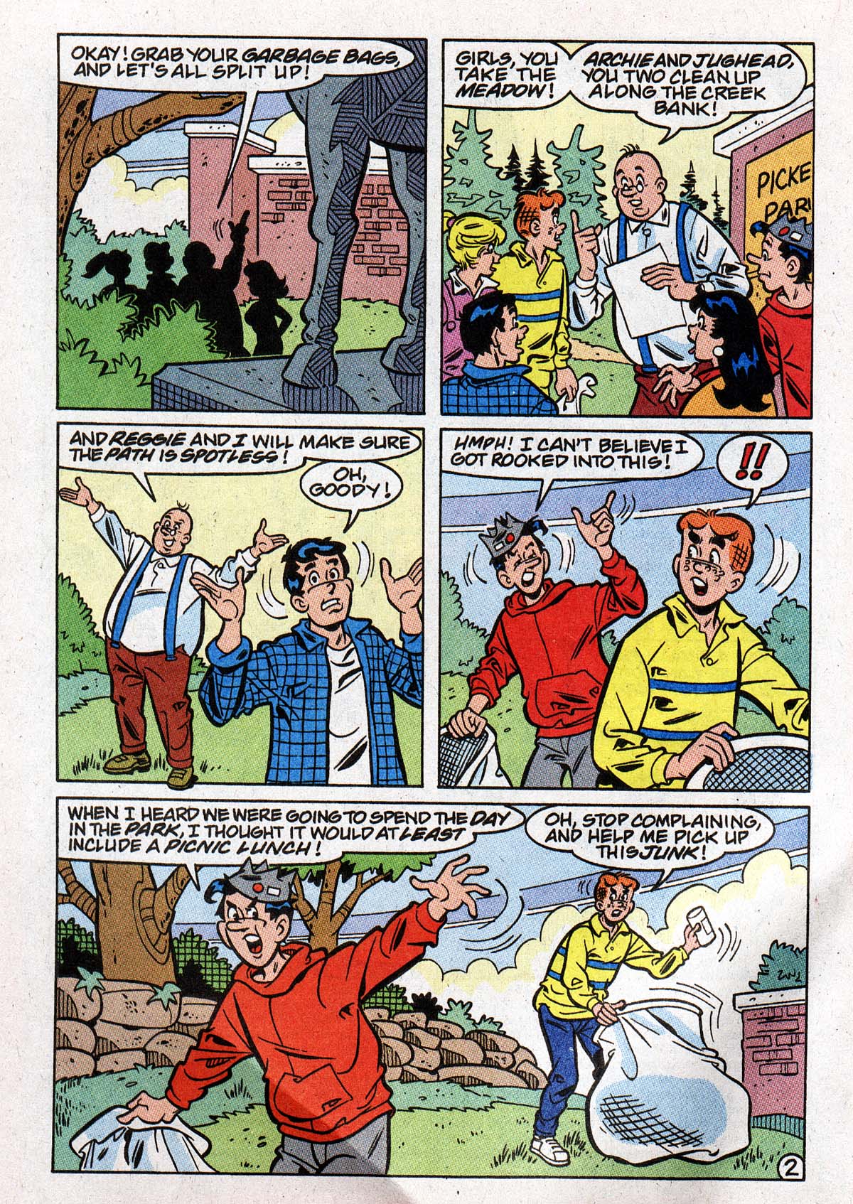 Read online Jughead with Archie Digest Magazine comic -  Issue #170 - 3