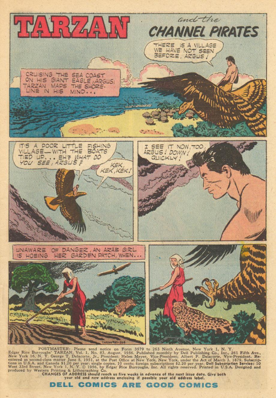 Read online Tarzan (1948) comic -  Issue #83 - 3