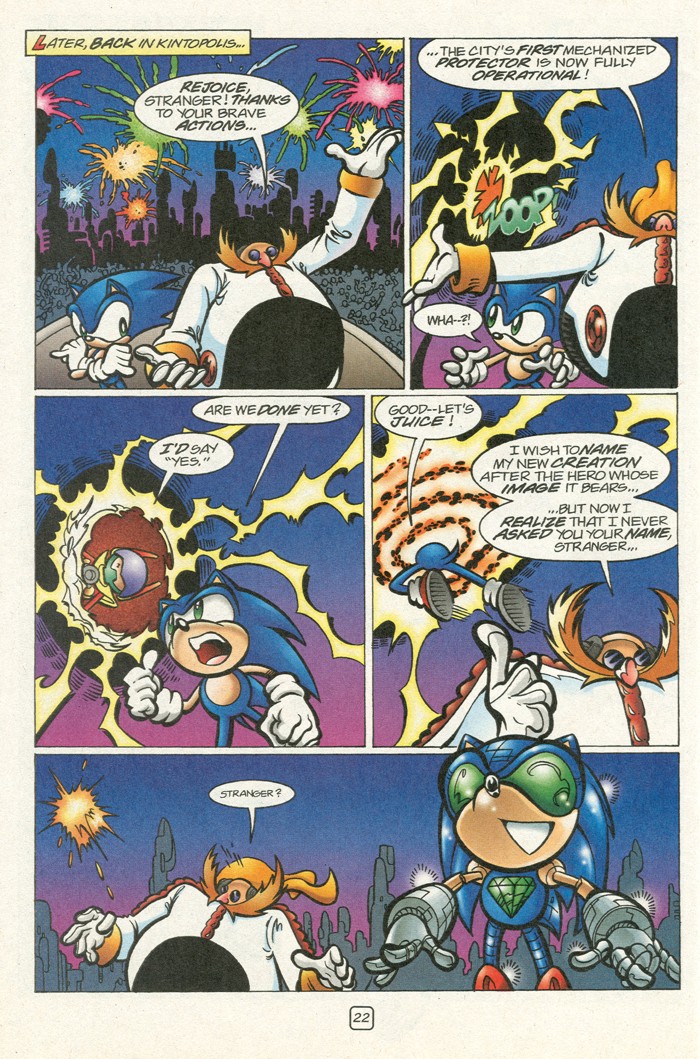 Read online Sonic Super Special comic -  Issue #12 - Sonic and Knuckles visa versa - 39