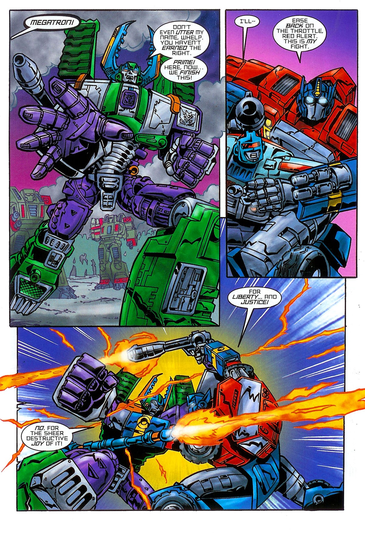 Read online Transformers: The Balance of Power comic -  Issue # Full - 12