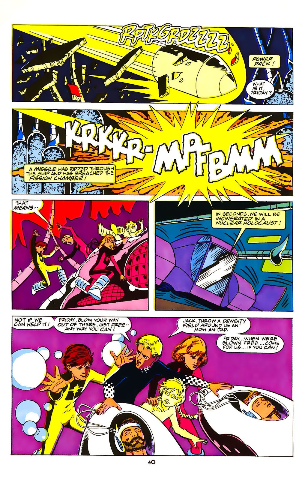 Read online Power Pack Holiday Special comic -  Issue # Full - 42