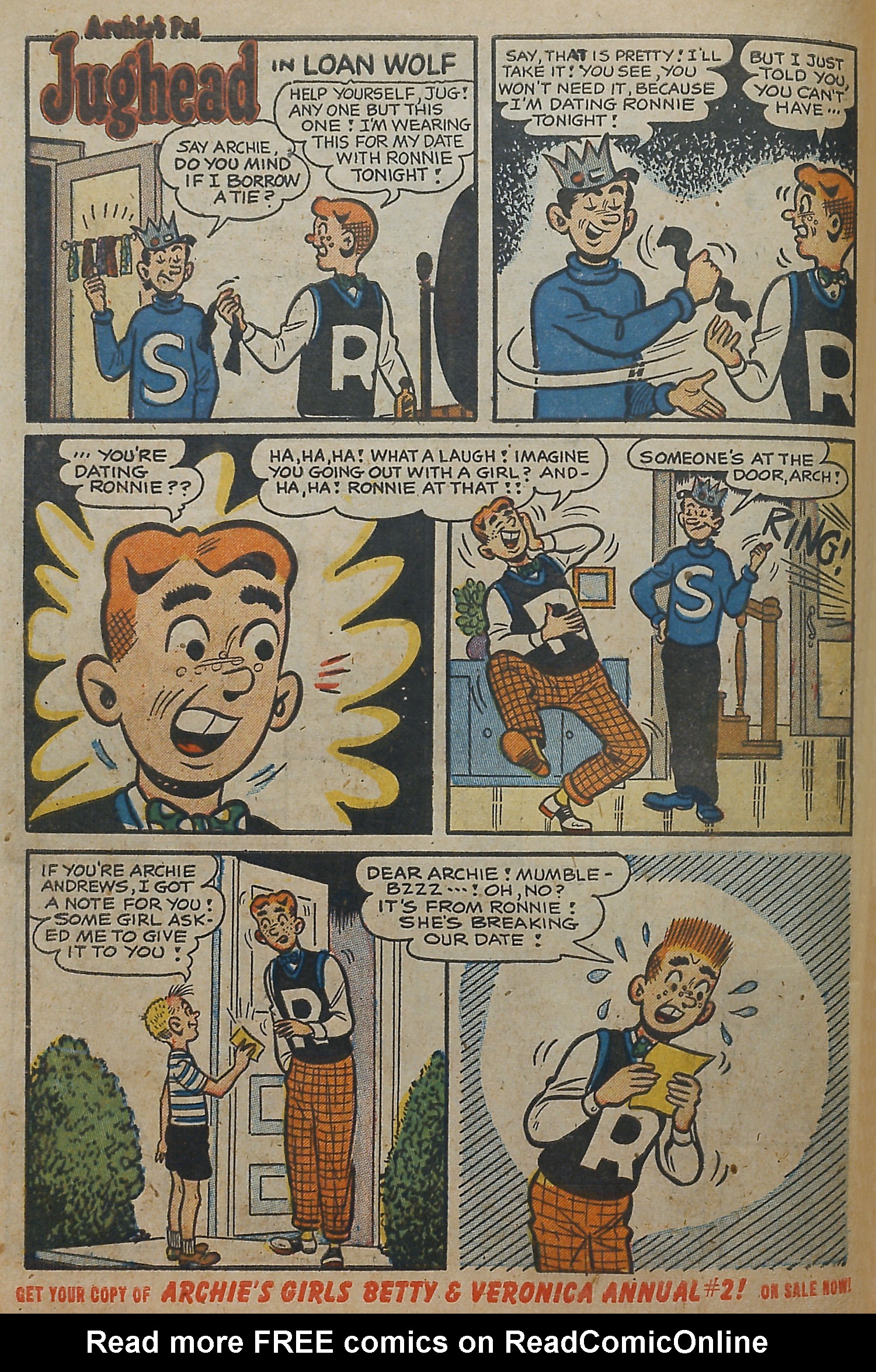 Read online Archie's Pal Jughead Annual comic -  Issue #2 - 89