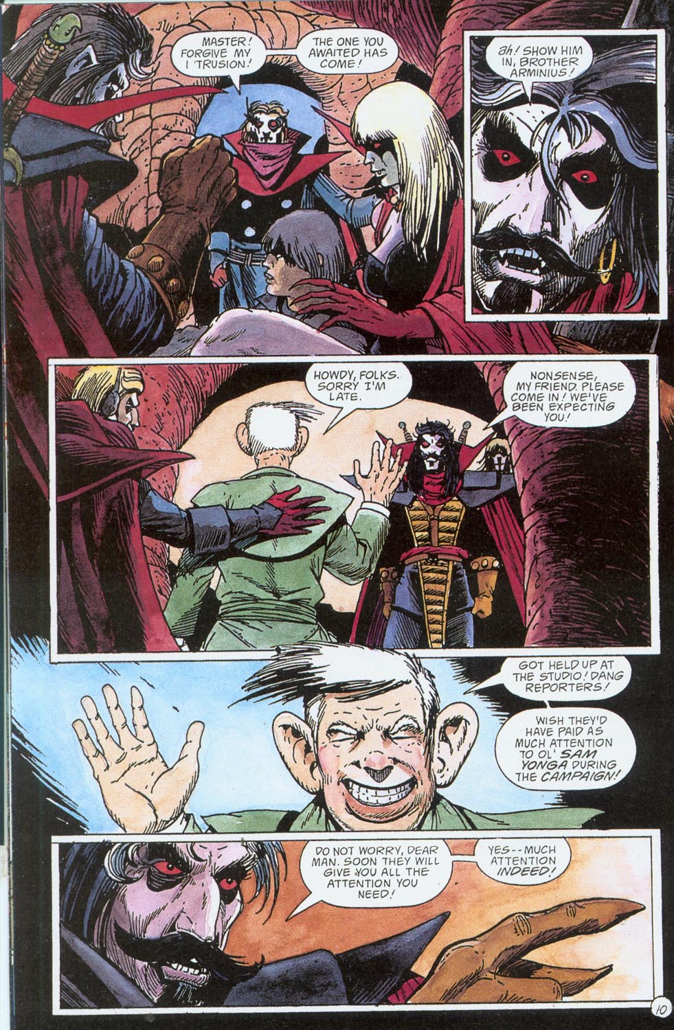 Read online The Black Lamb comic -  Issue #6 - 11