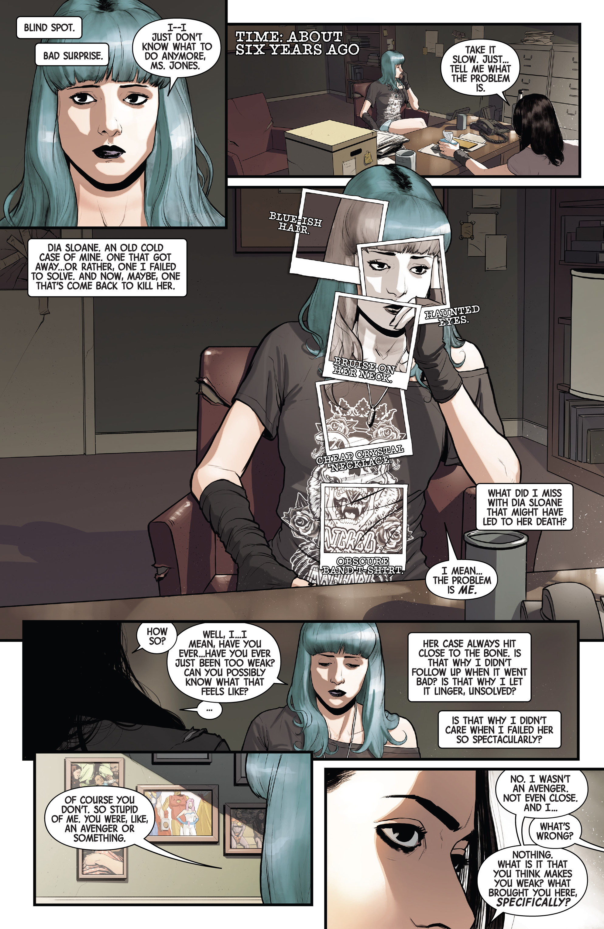 Read online Jessica Jones: Blind Spot comic -  Issue #1 - 12