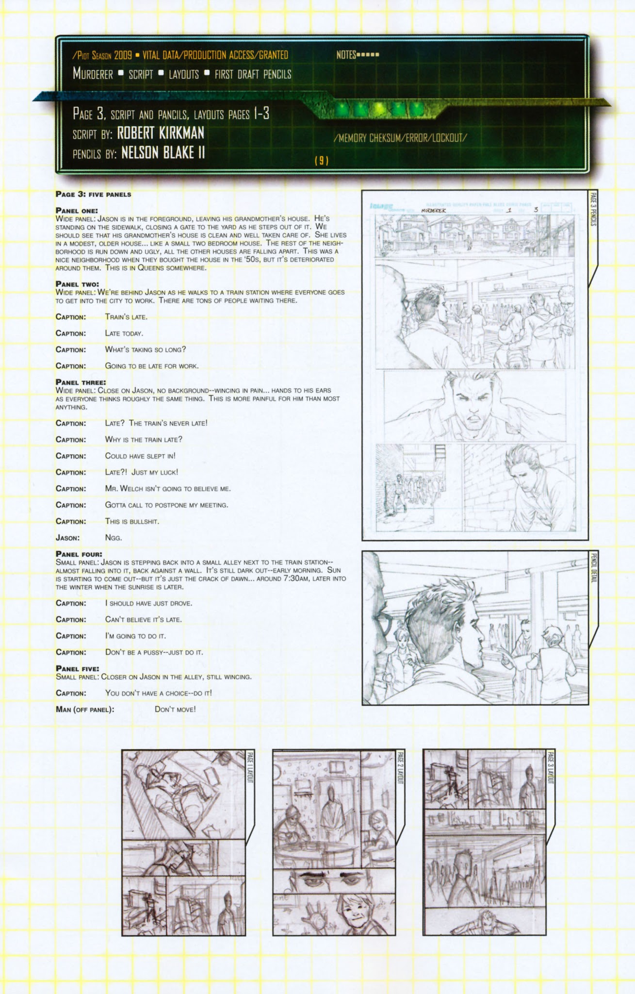 Read online Pilot Season 2009 comic -  Issue # Issue Declassified - 11