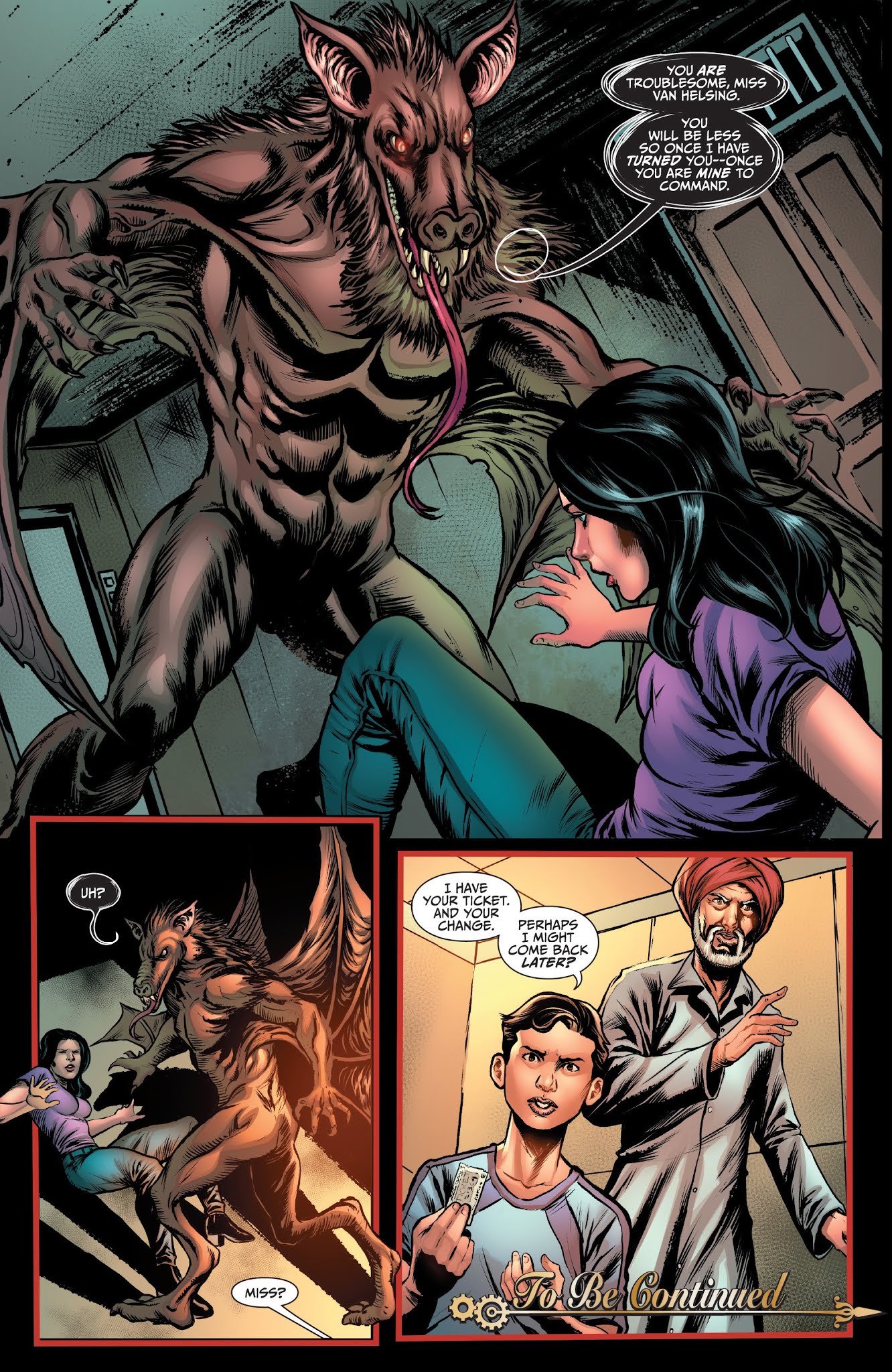 Read online Van Helsing: Sword of Heaven comic -  Issue #1 - 24