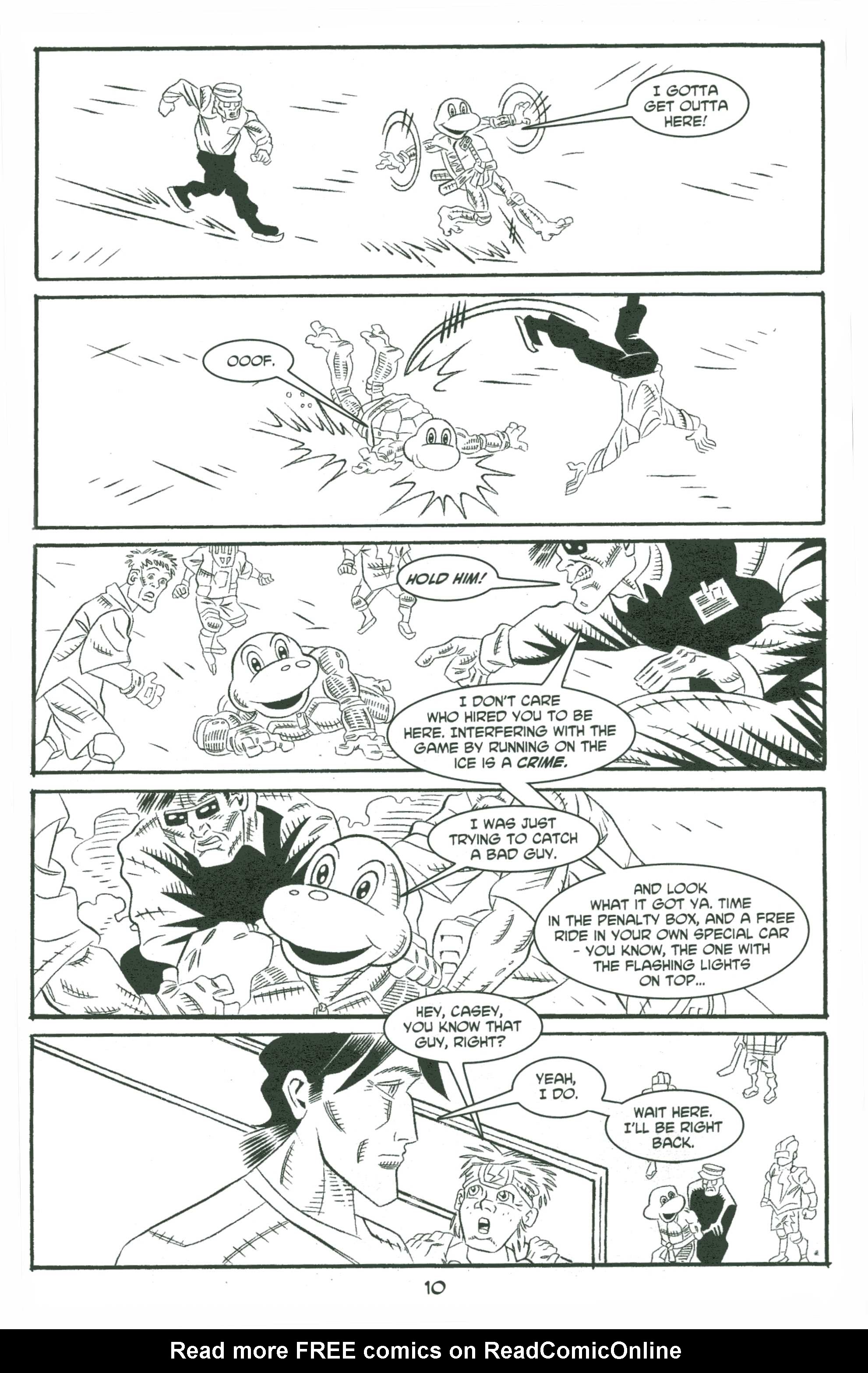 Read online TMNT Movie Prequel comic -  Issue #2 - 12