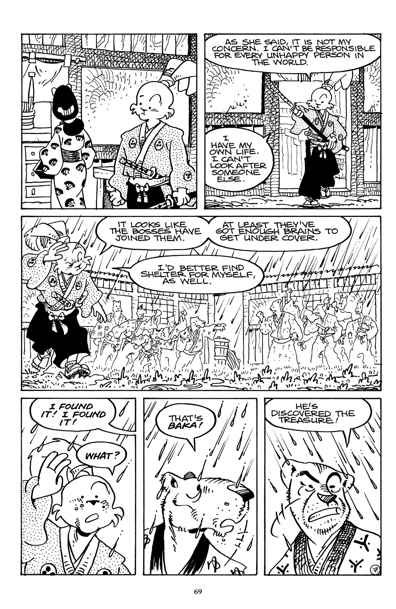 Read online The Usagi Yojimbo Saga comic -  Issue # TPB 6 - 68