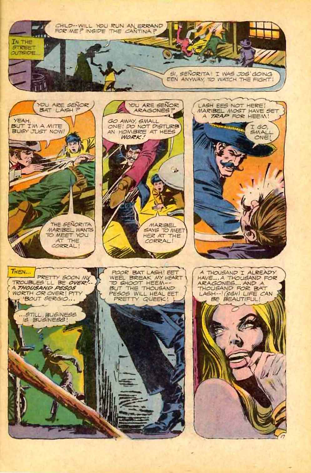 Read online Bat Lash (1968) comic -  Issue #5 - 23