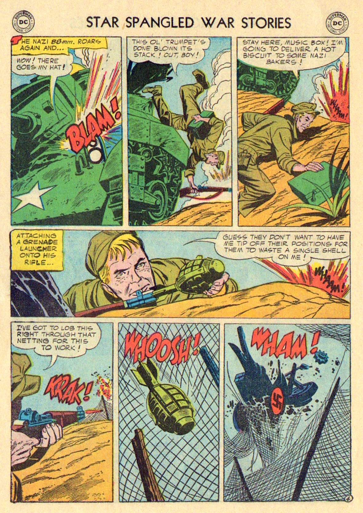 Read online Star Spangled War Stories (1952) comic -  Issue #45 - 22