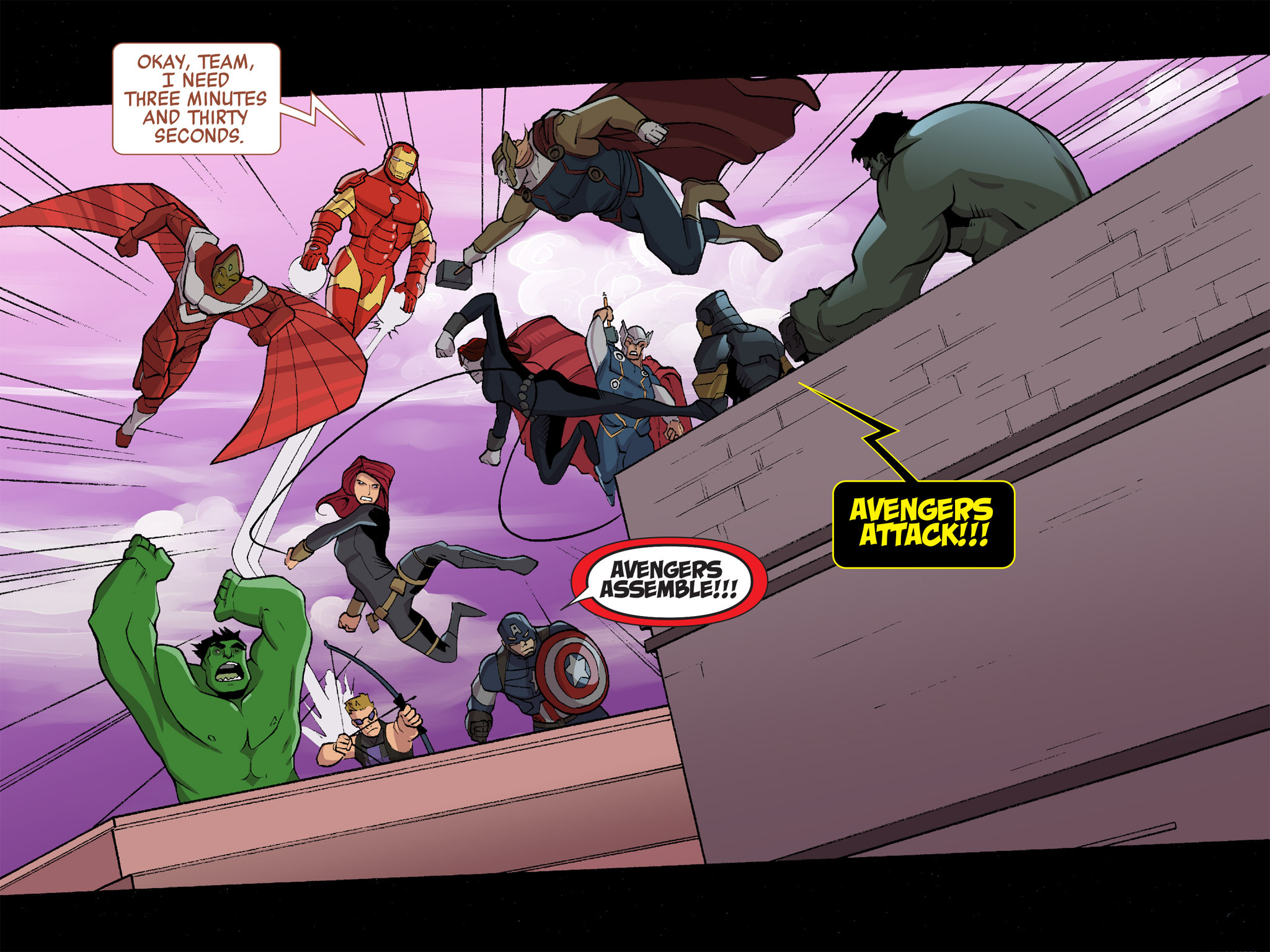 Read online Marvel Universe Avengers Infinite Comic comic -  Issue #5 - 10