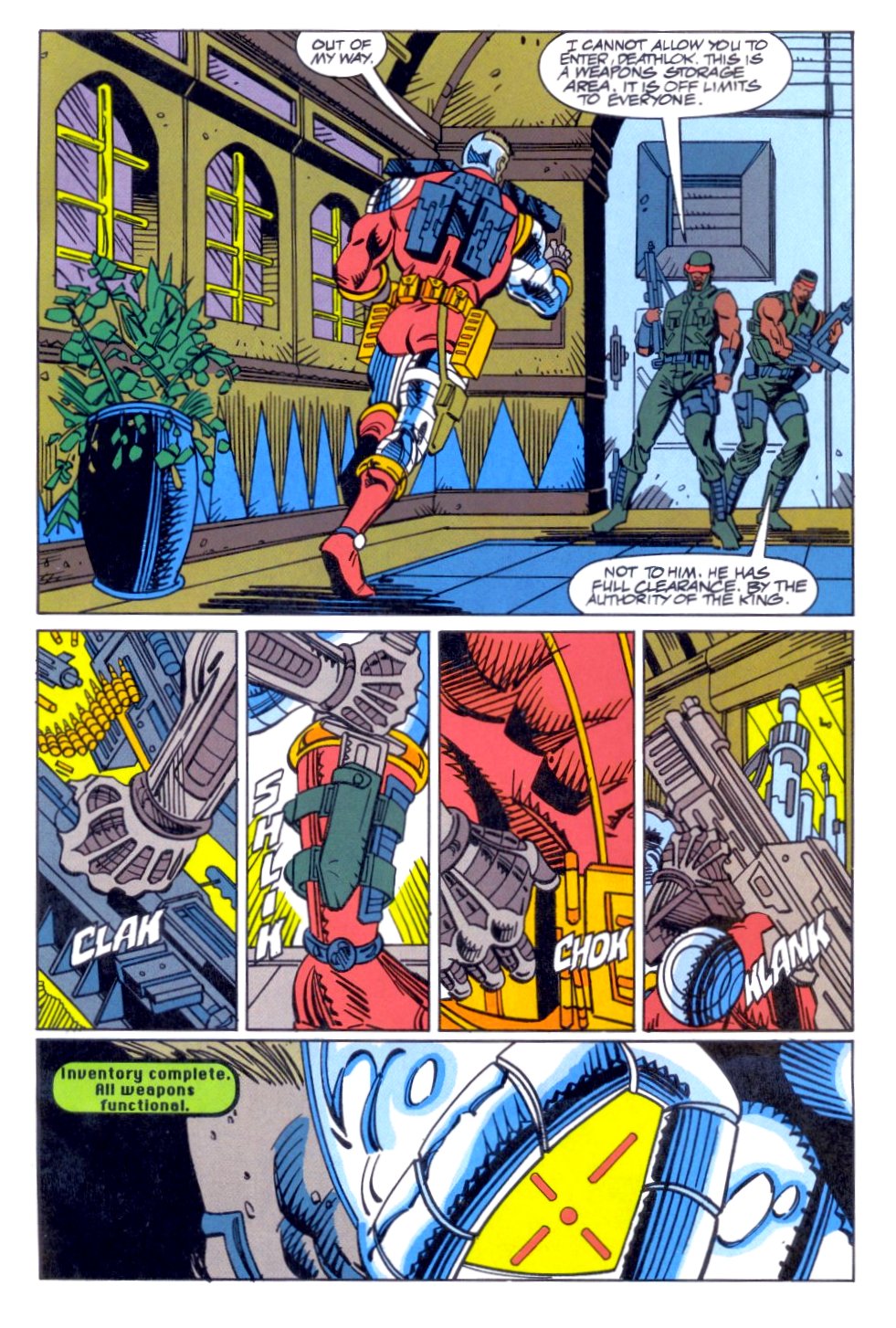 Read online Deathlok (1991) comic -  Issue #25 - 14