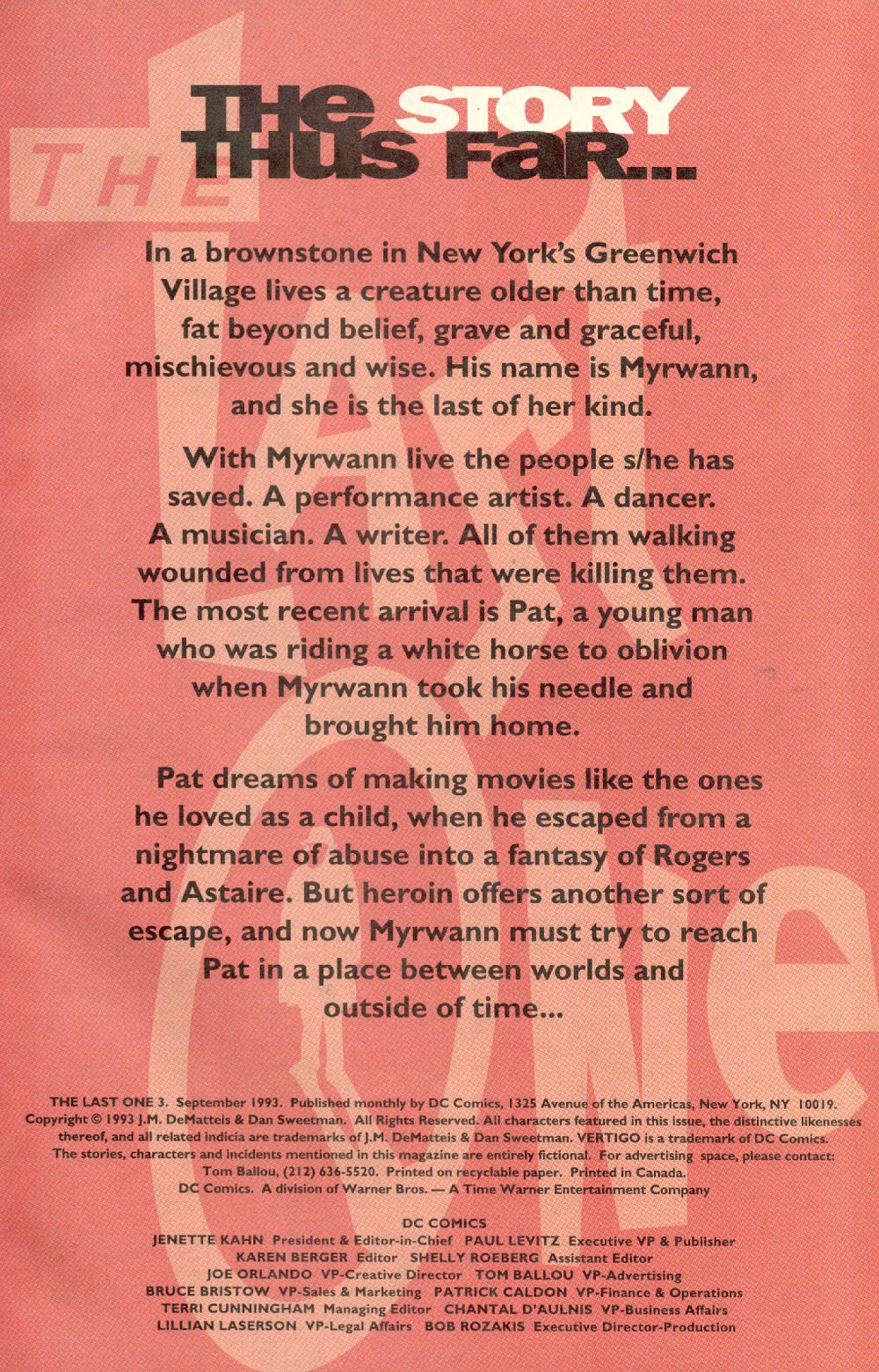 Read online The Last One comic -  Issue #3 - 2