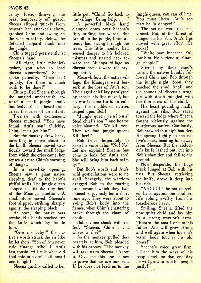 Sheena, Queen of the Jungle (1942) issue 3 - Page 45