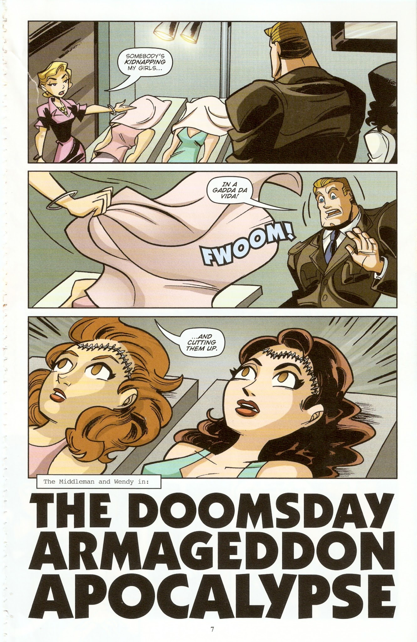 Read online The Middleman: The Doomsday Armageddon Apocalypse comic -  Issue # TPB - 12