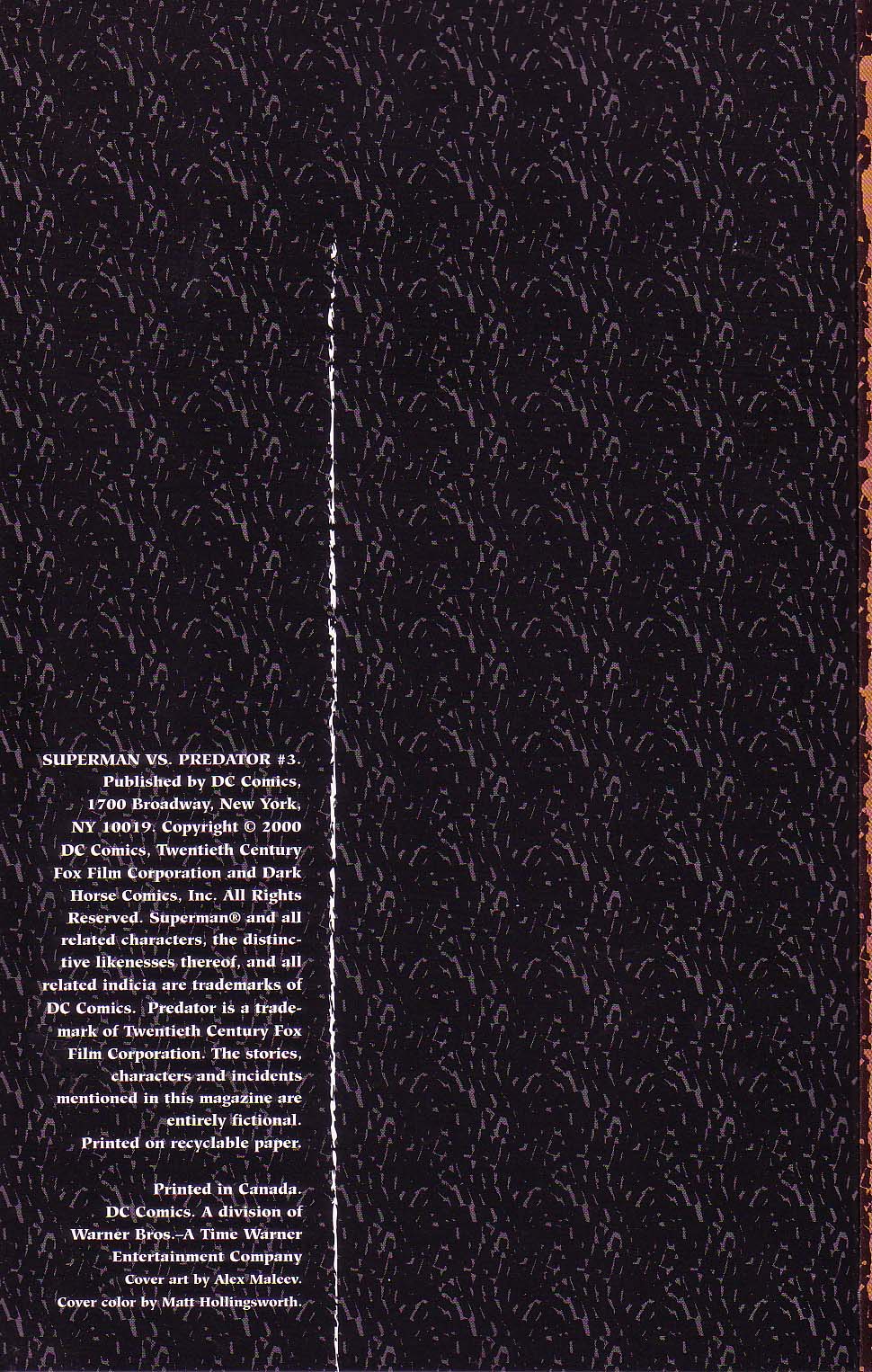 Read online Superman vs. Predator comic -  Issue #3 - 2