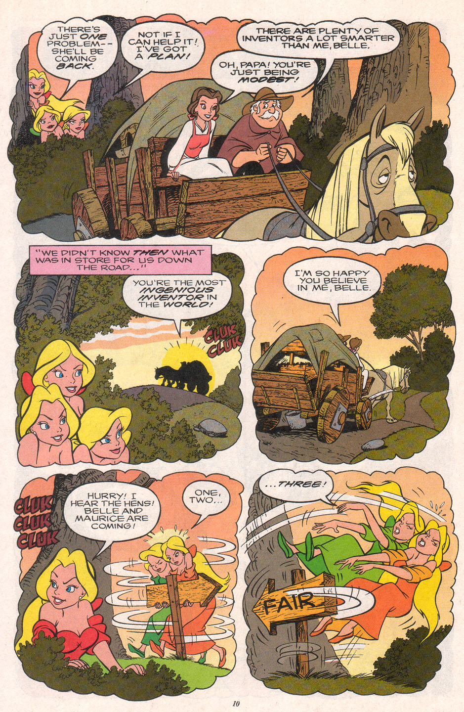 Read online Disney's Beauty and the Beast comic -  Issue #8 - 12