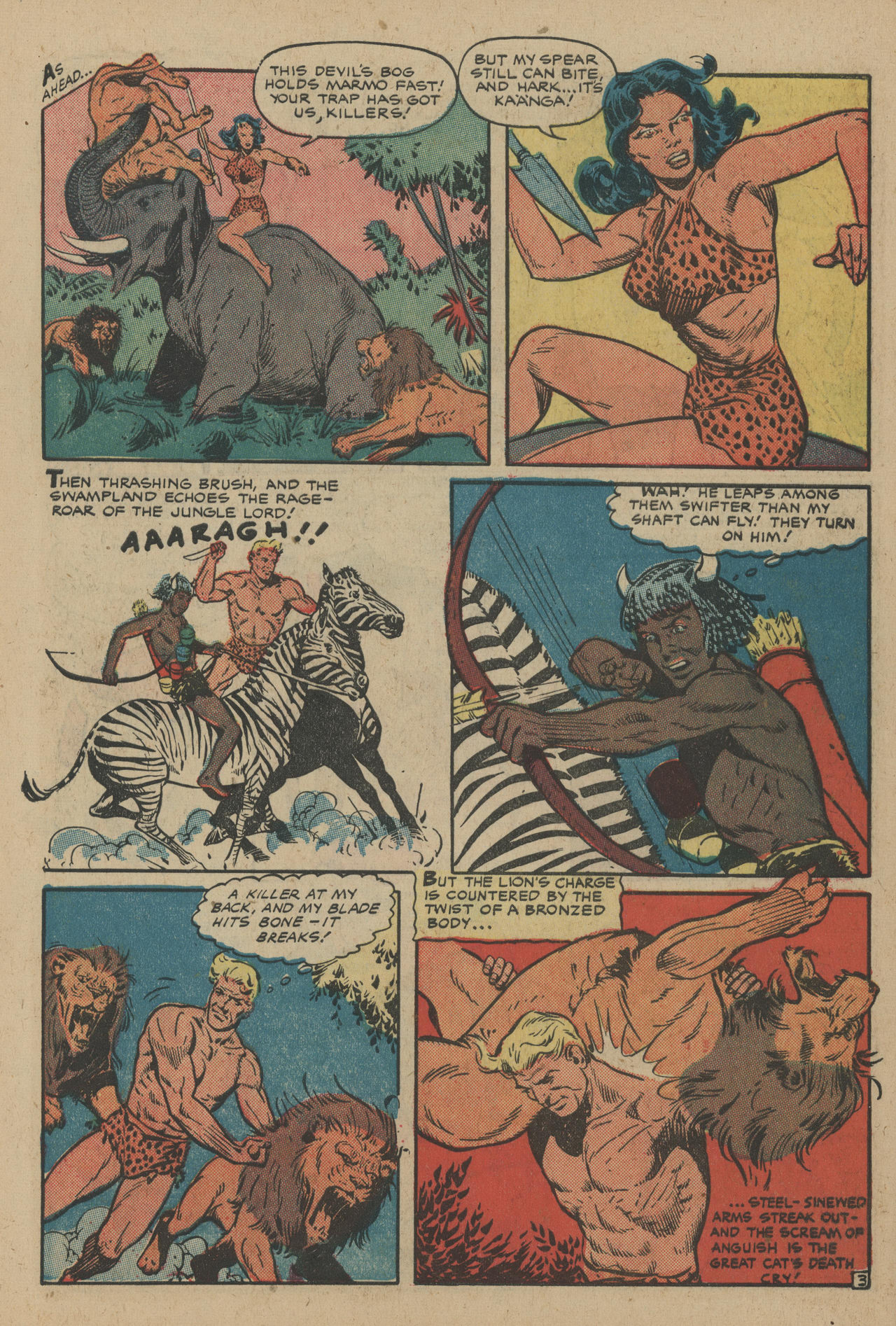 Read online Jungle Comics comic -  Issue #133 - 5
