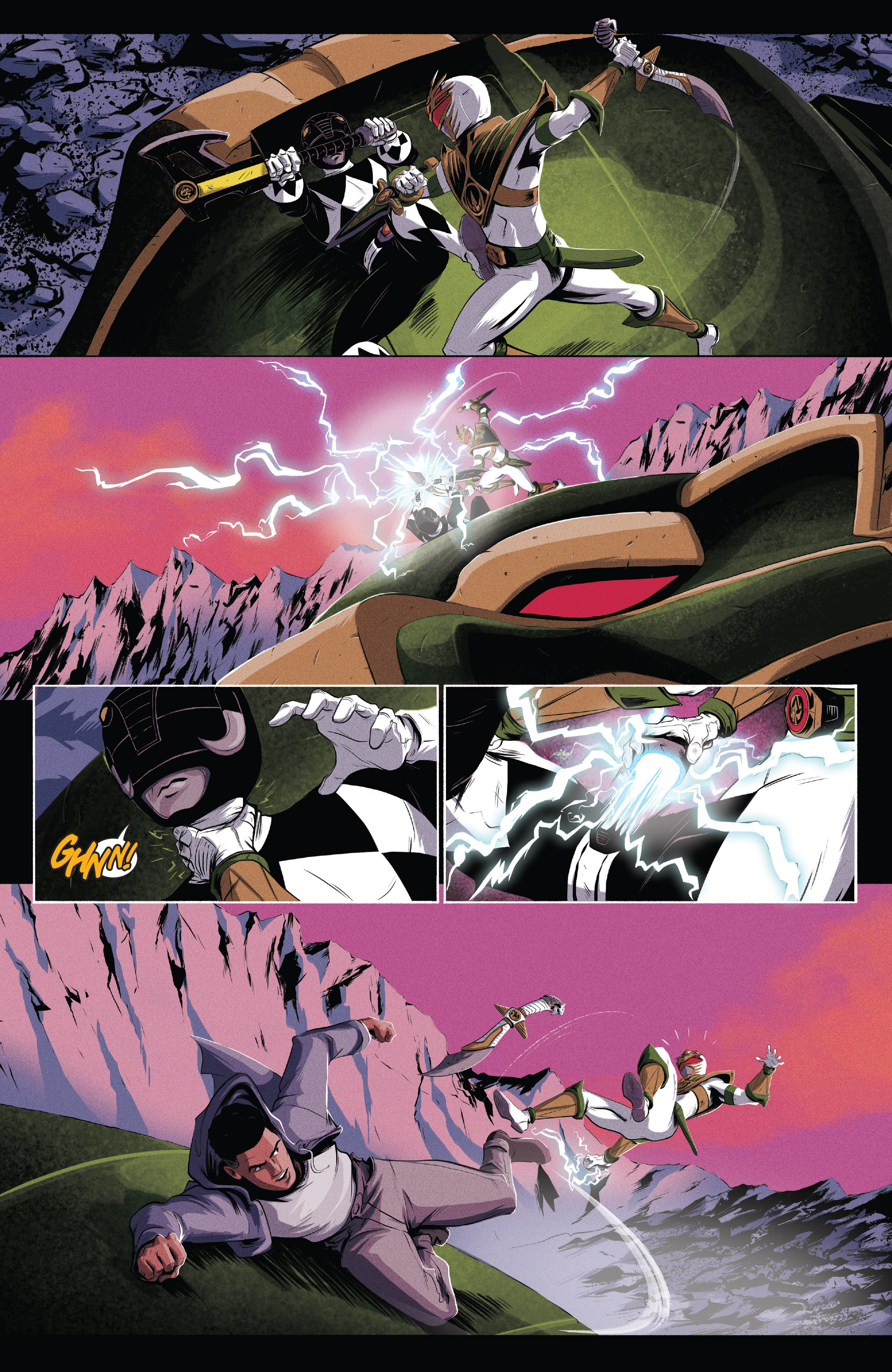 Read online Mighty Morphin Power Rangers comic -  Issue #15 - 16