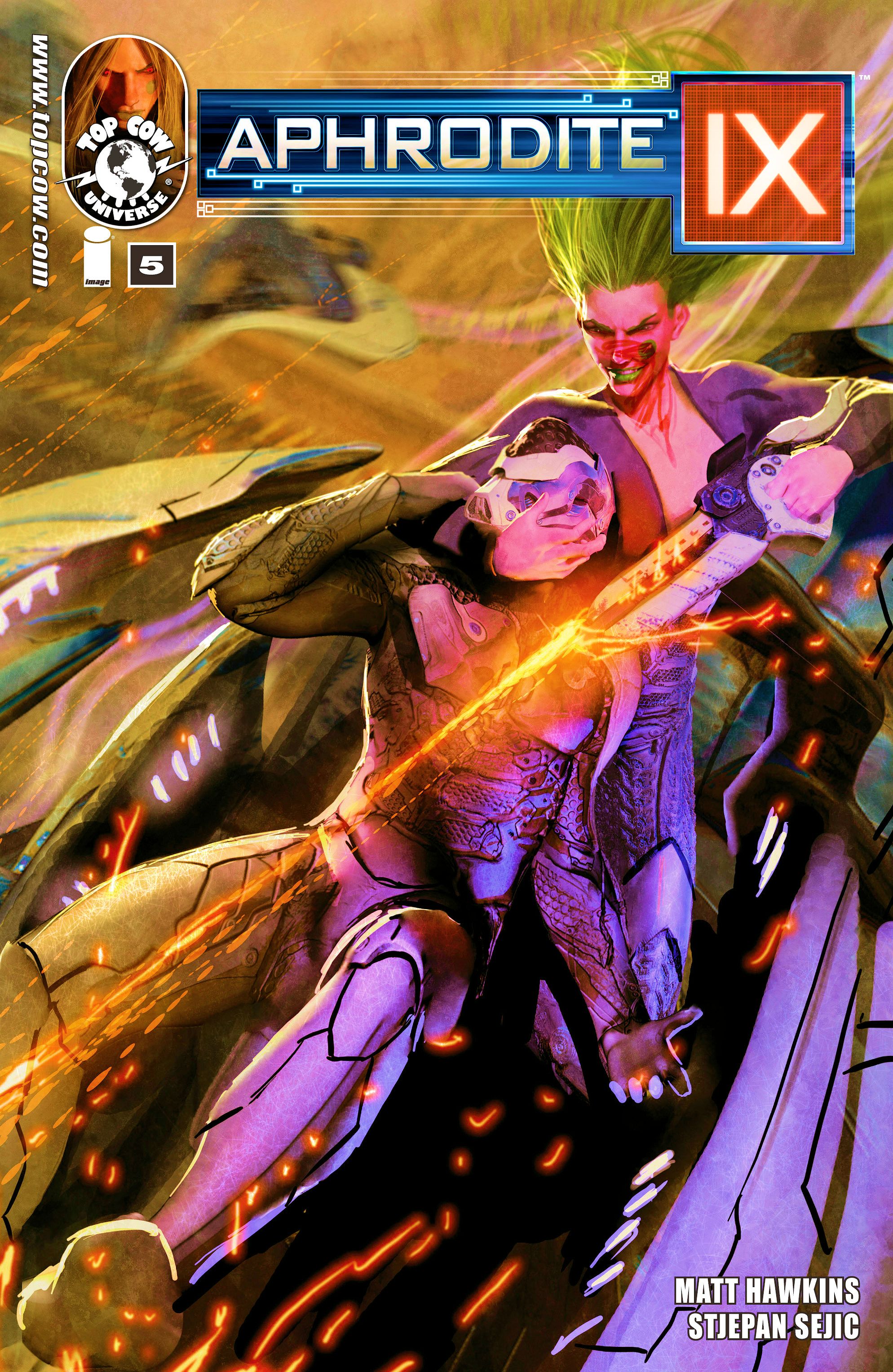 Read online Aphrodite IX (2013) comic -  Issue #5 - 1
