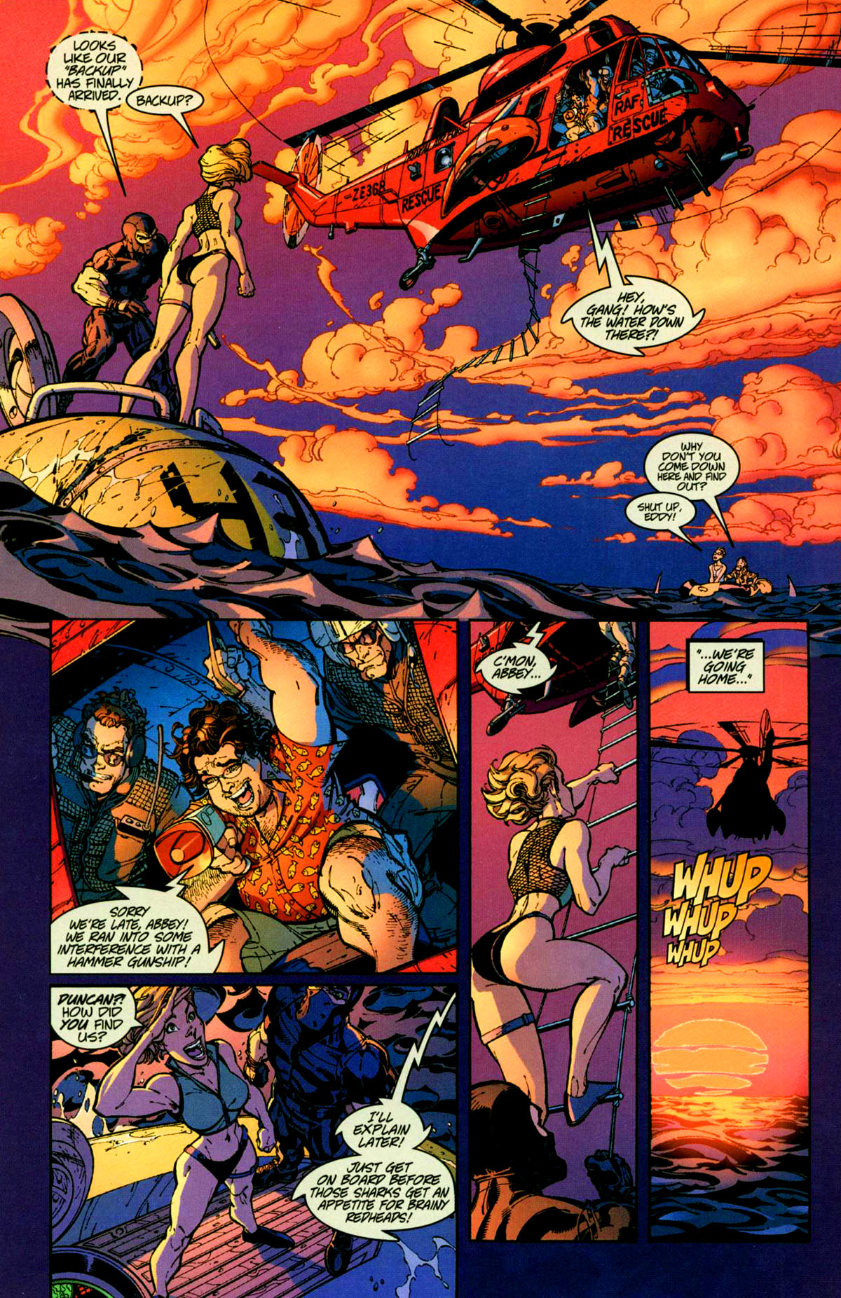 Read online Danger Girl (1998) comic -  Issue #6 - 6