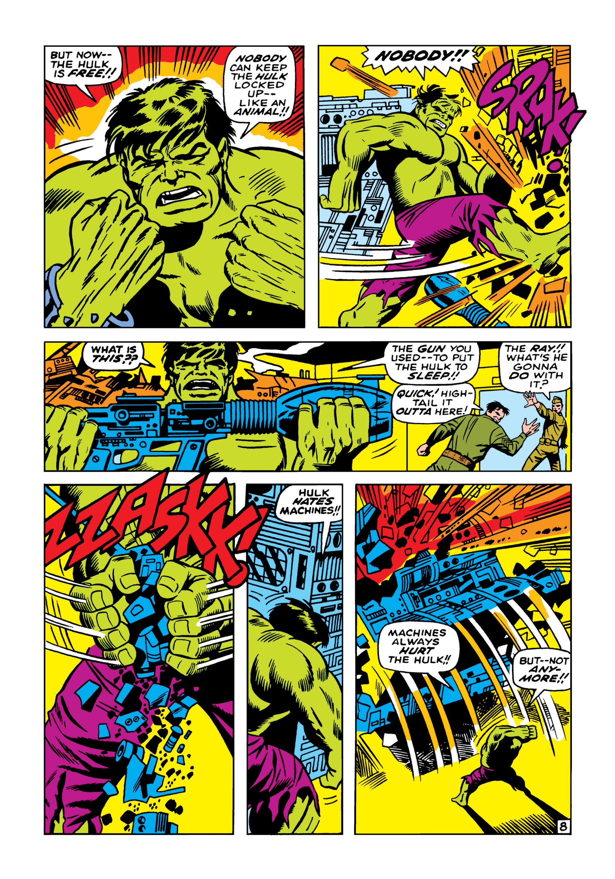 Read online Marvel Masterworks: The Incredible Hulk comic -  Issue # TPB 5 (Part 1) - 98