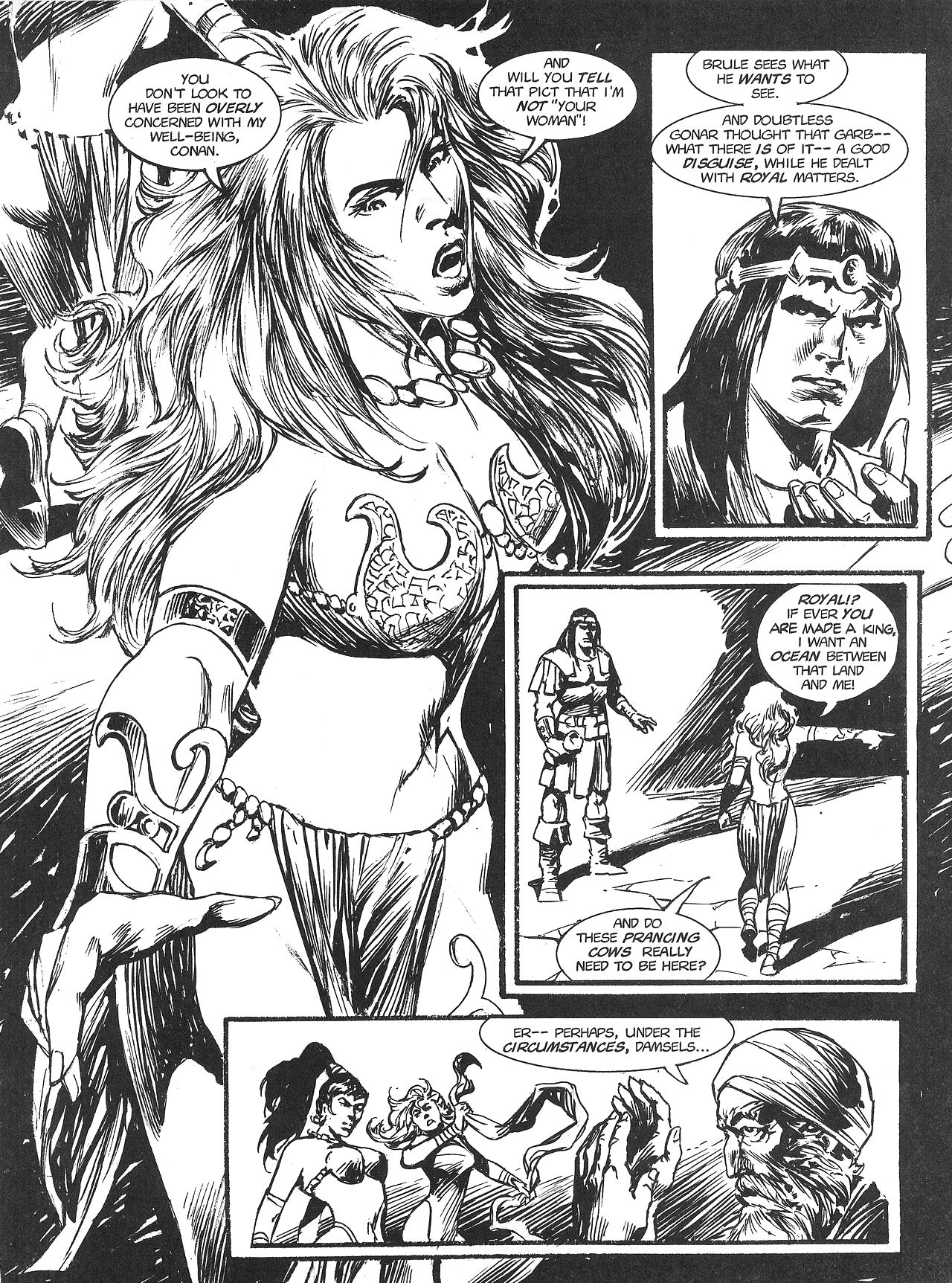 Read online The Savage Sword Of Conan comic -  Issue #226 - 24