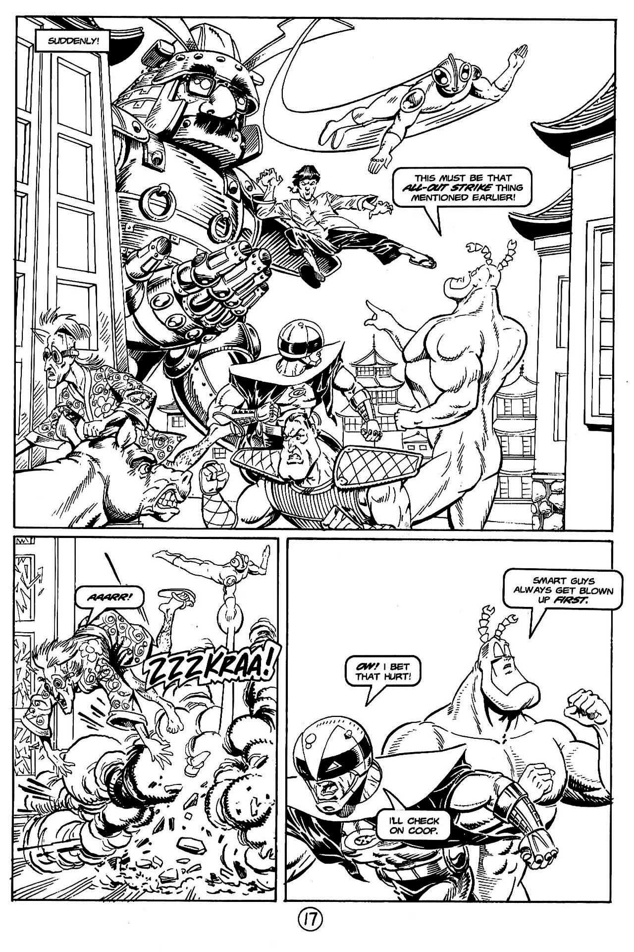 Read online Paul the Samurai (1992) comic -  Issue #10 - 19