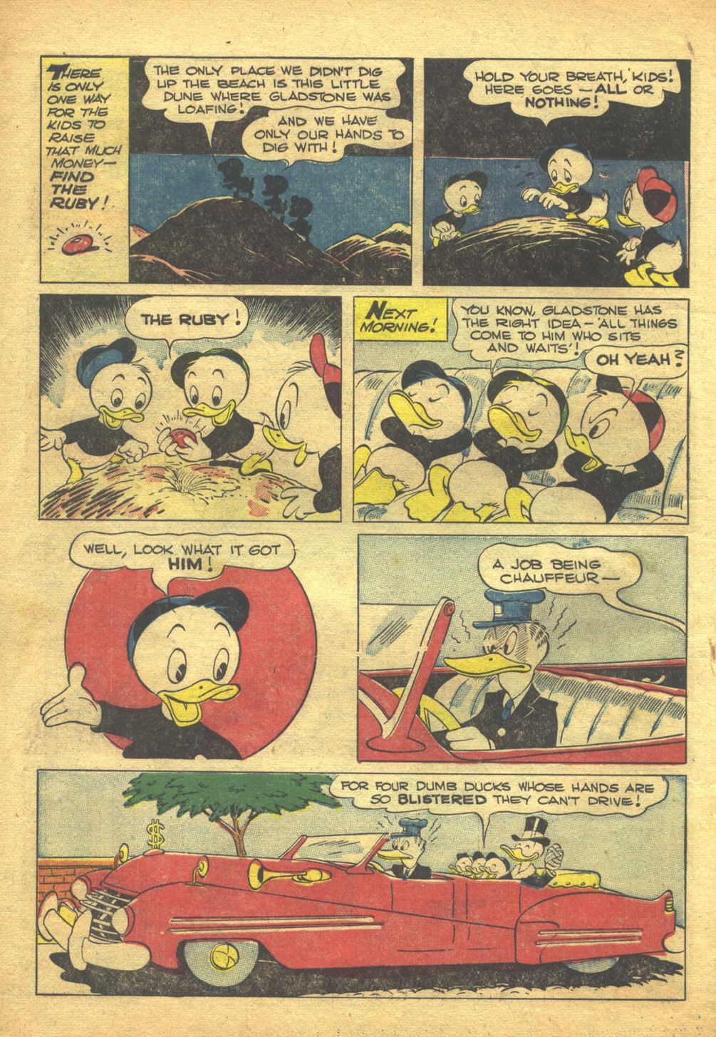 Read online Walt Disney's Comics and Stories comic -  Issue #103 - 12