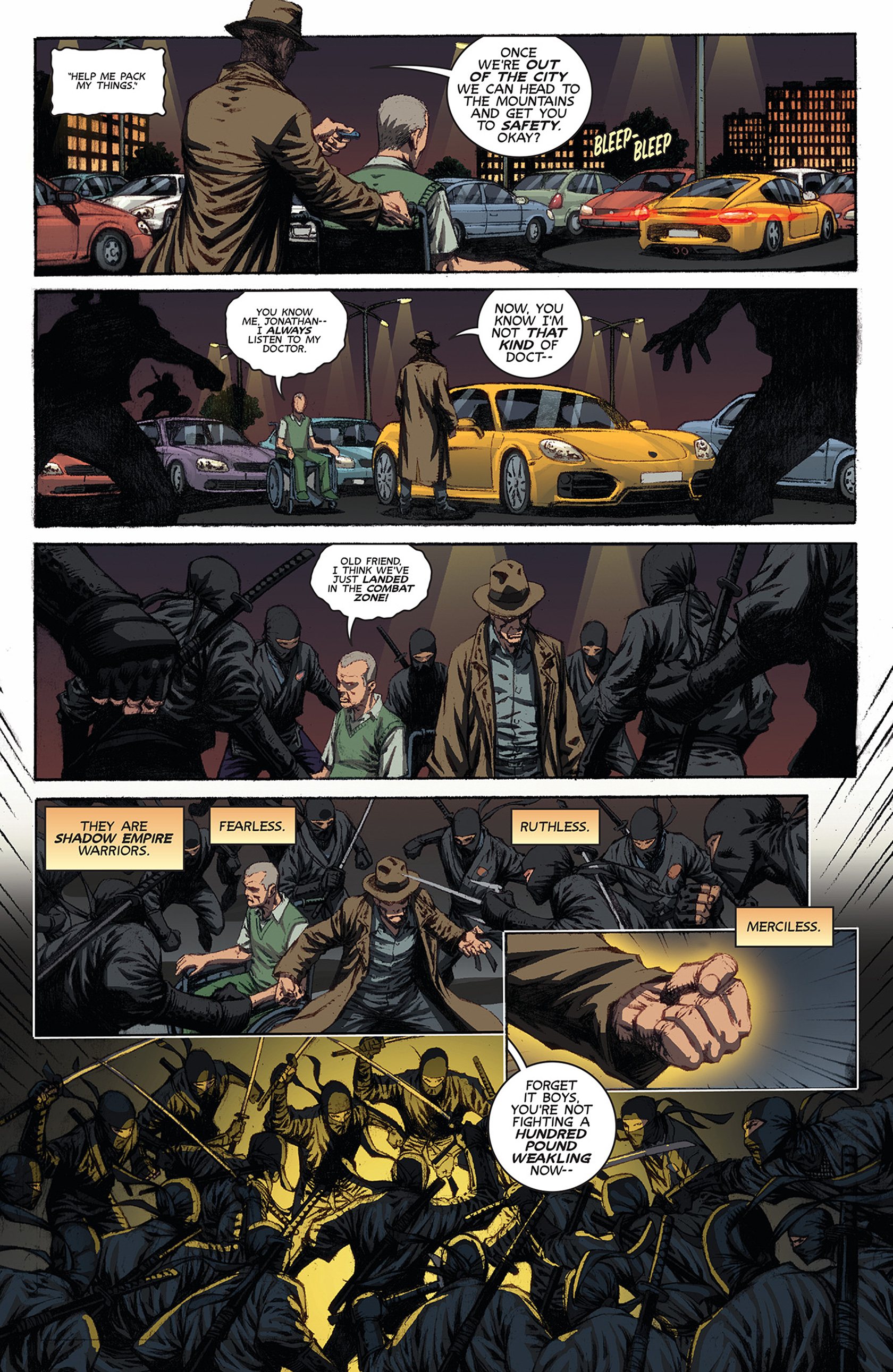 Read online Cage Hero comic -  Issue #3 - 10