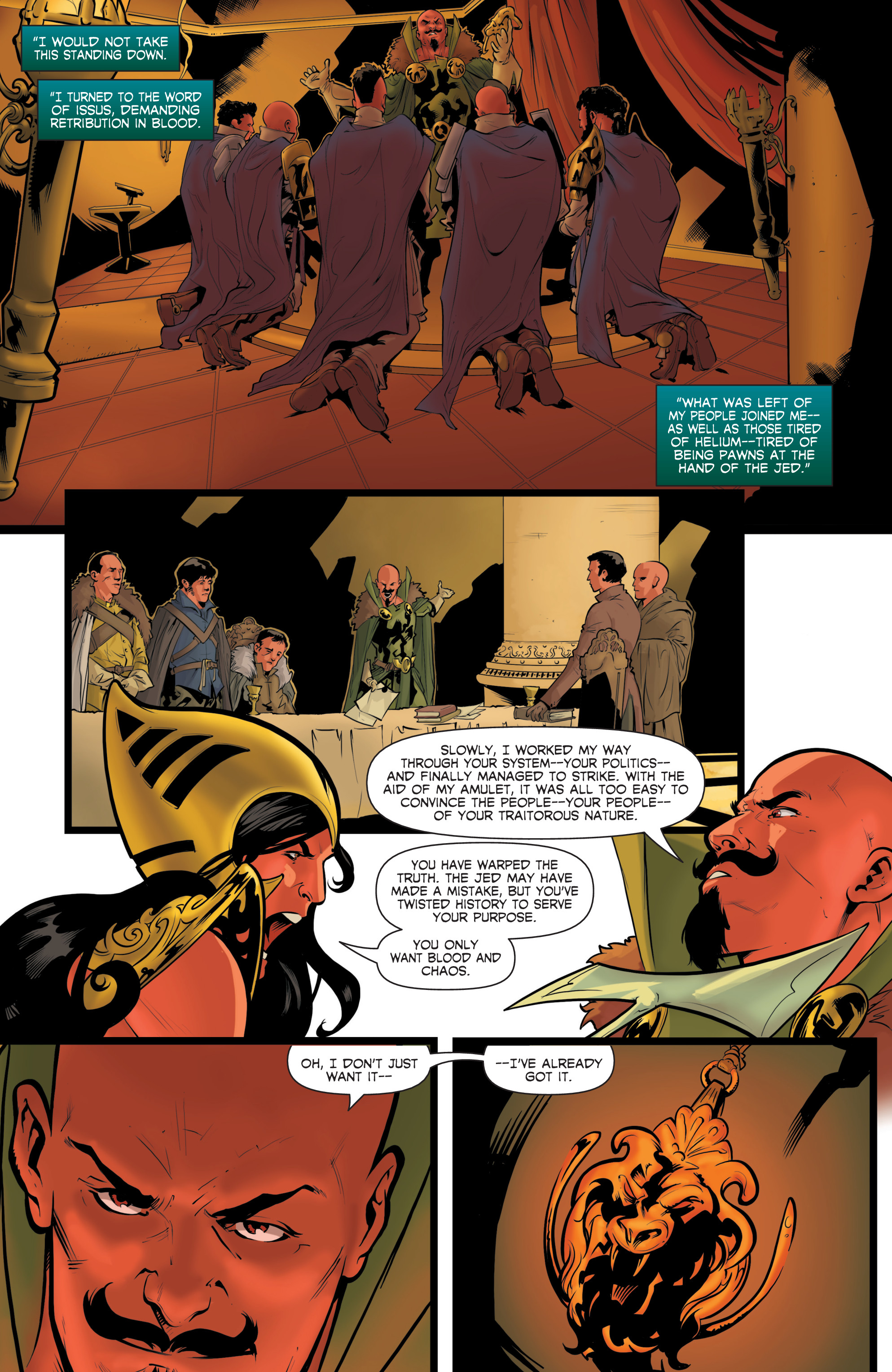 Read online Dejah Thoris comic -  Issue #6 - 14