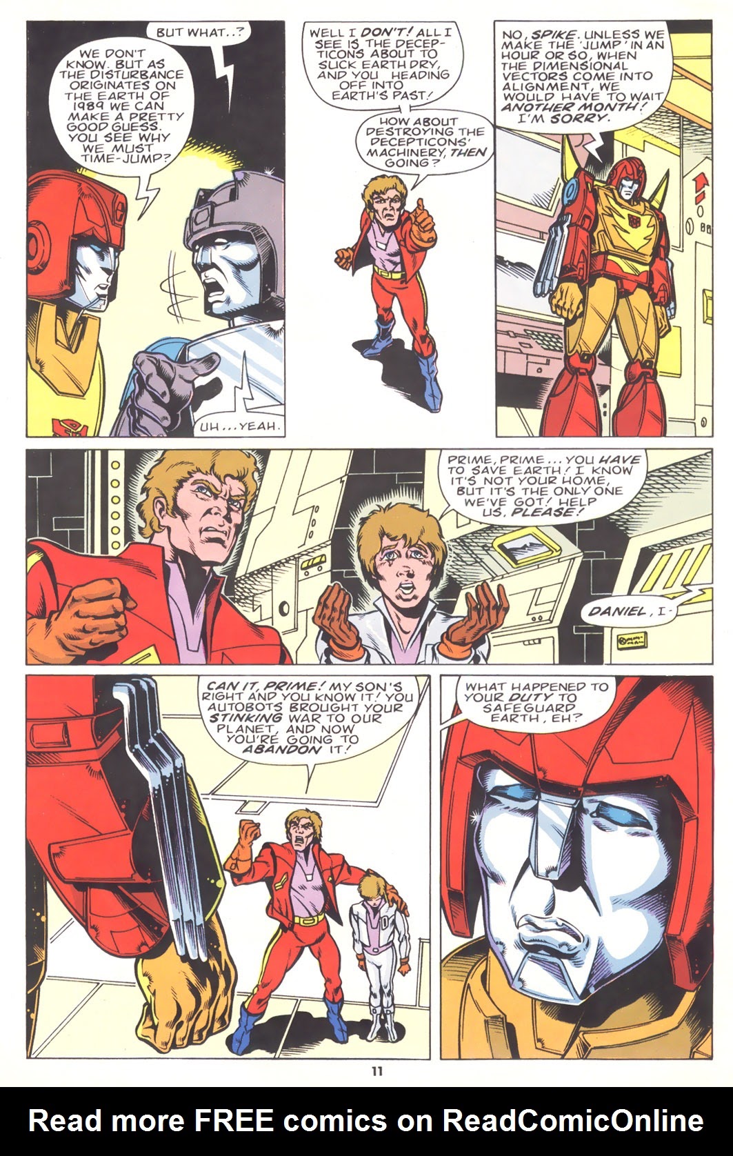 Read online The Transformers (UK) comic -  Issue #199 - 10