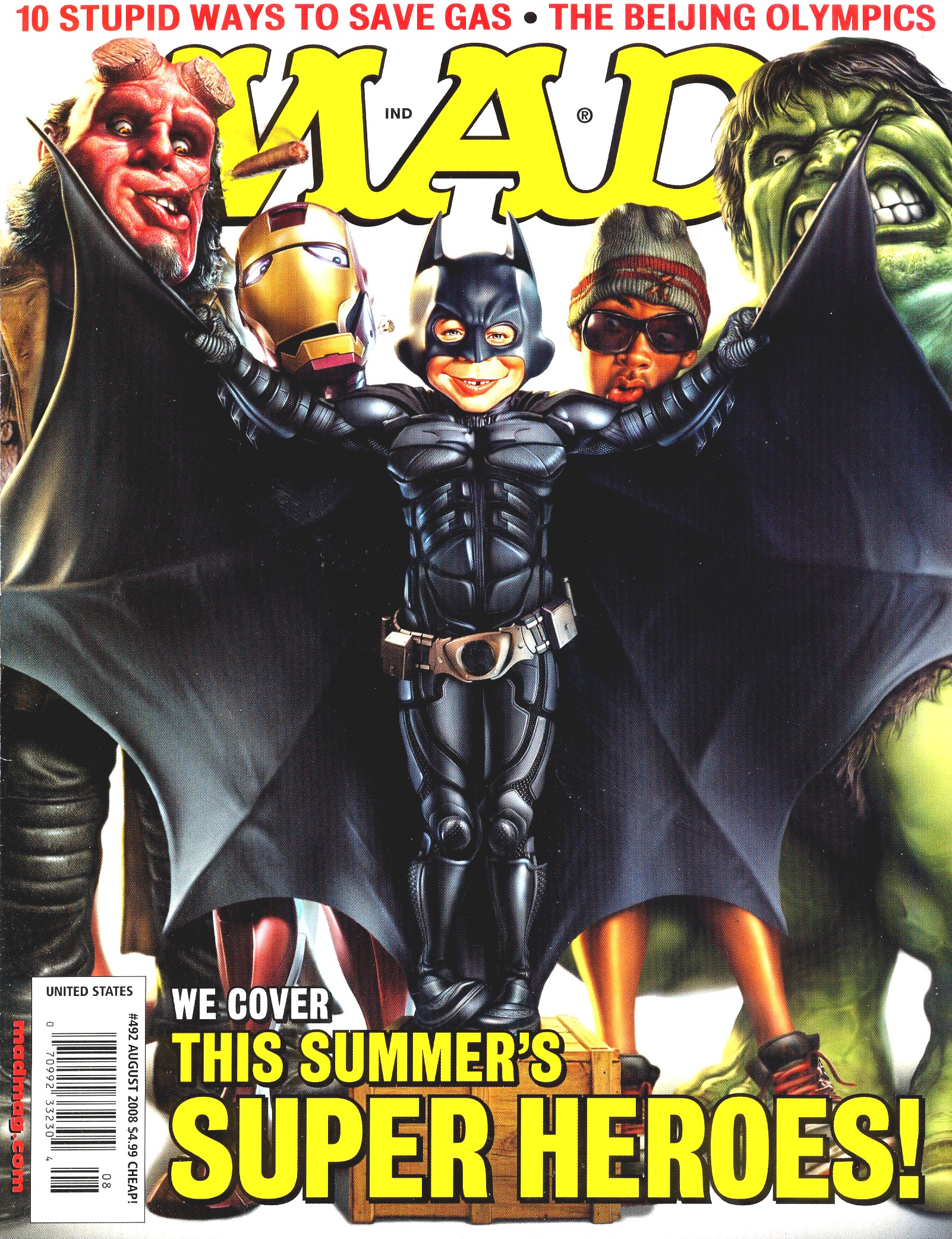 Read online MAD comic -  Issue #492 - 1