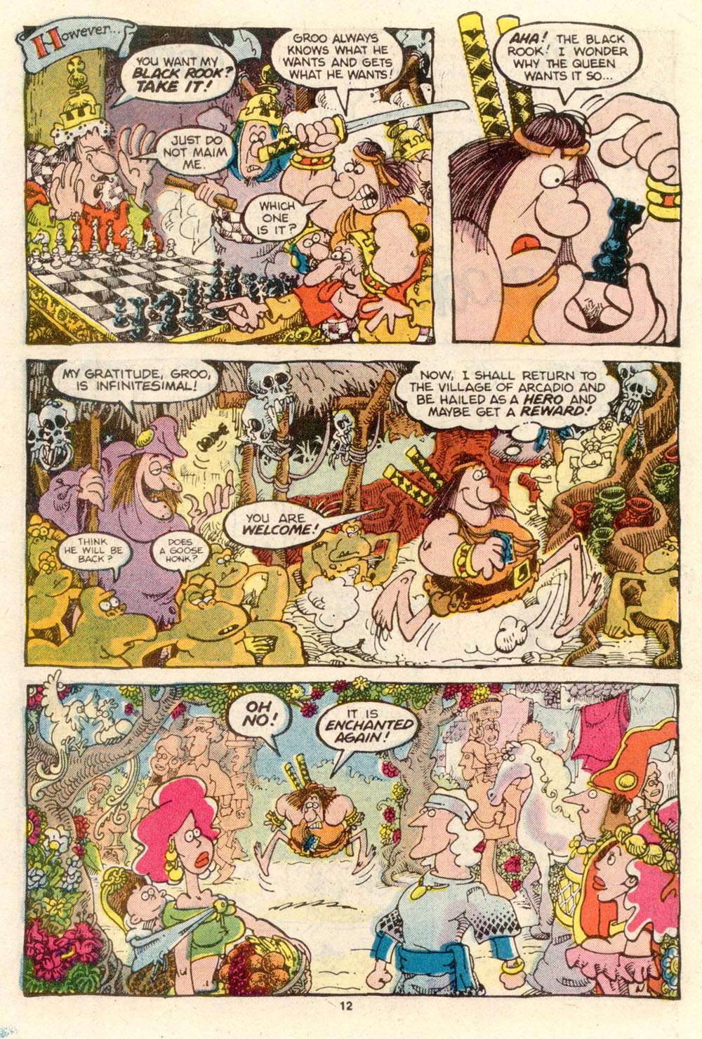 Read online Sergio Aragonés Groo the Wanderer comic -  Issue #24 - 13