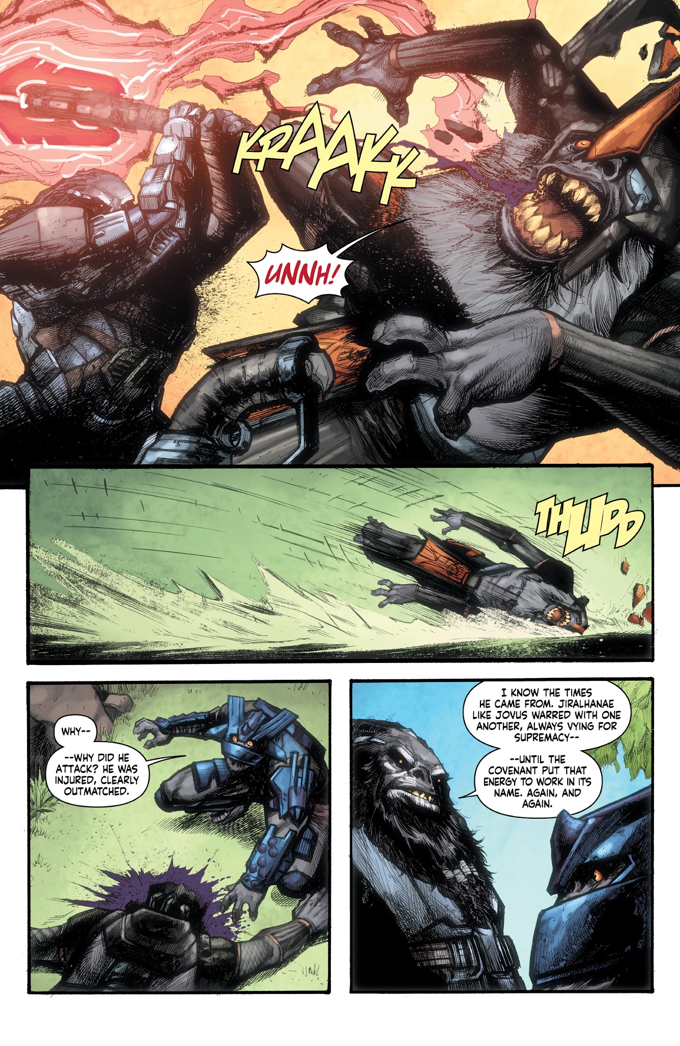 Read online Halo: Rise of Atriox comic -  Issue #5 - 20