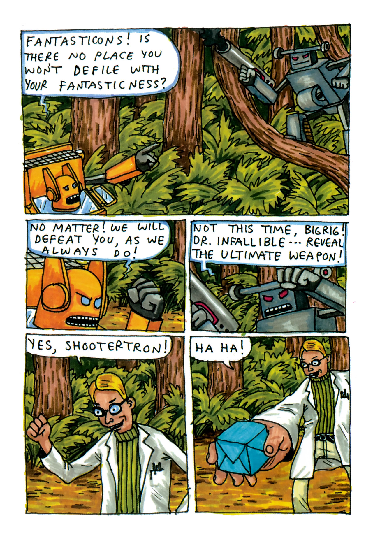 Read online Incredible Change-Bots comic -  Issue # TPB 1 - 92