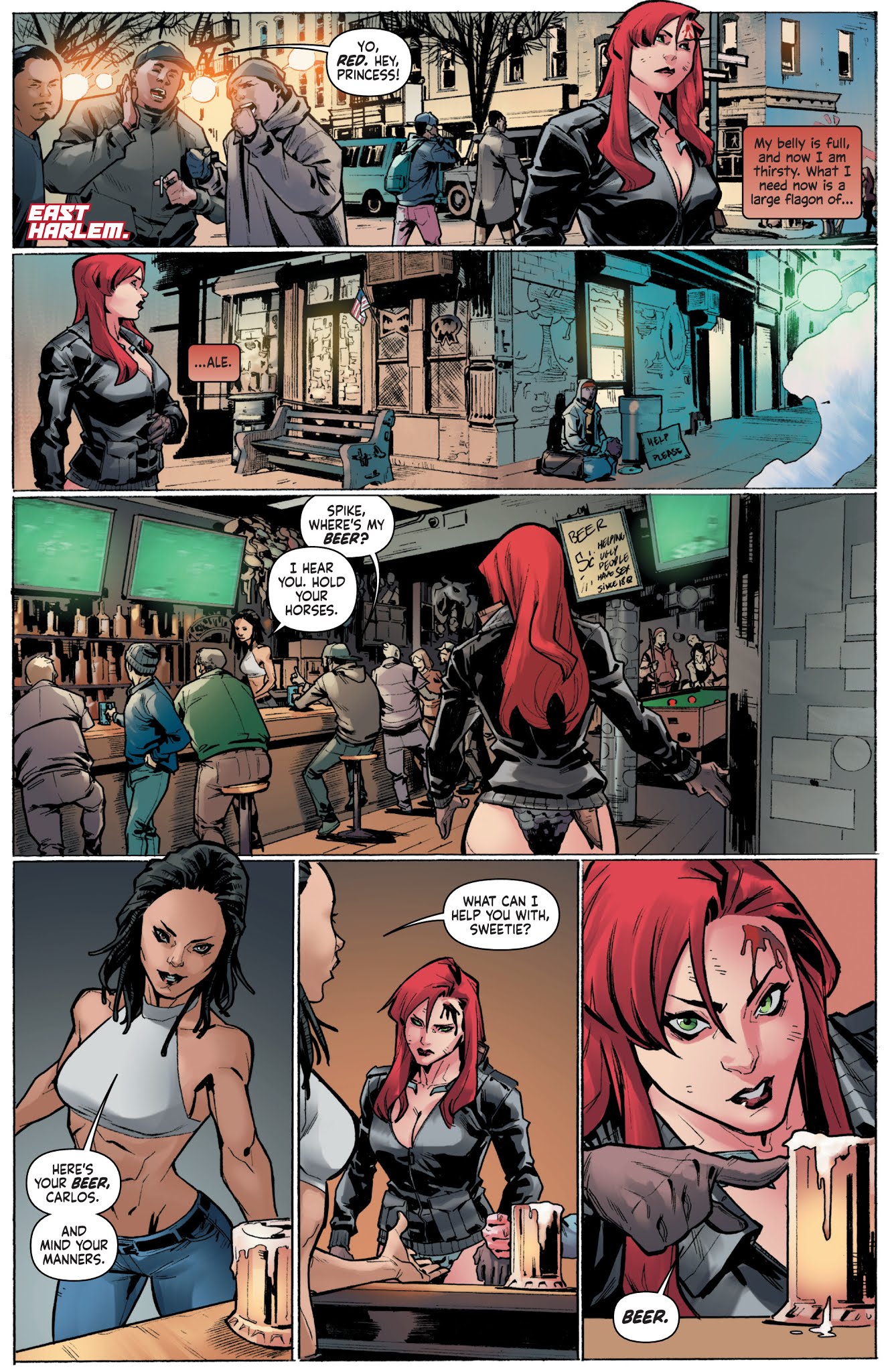 Read online Red Sonja Vol. 4 comic -  Issue # _TPB 1 (Part 1) - 52