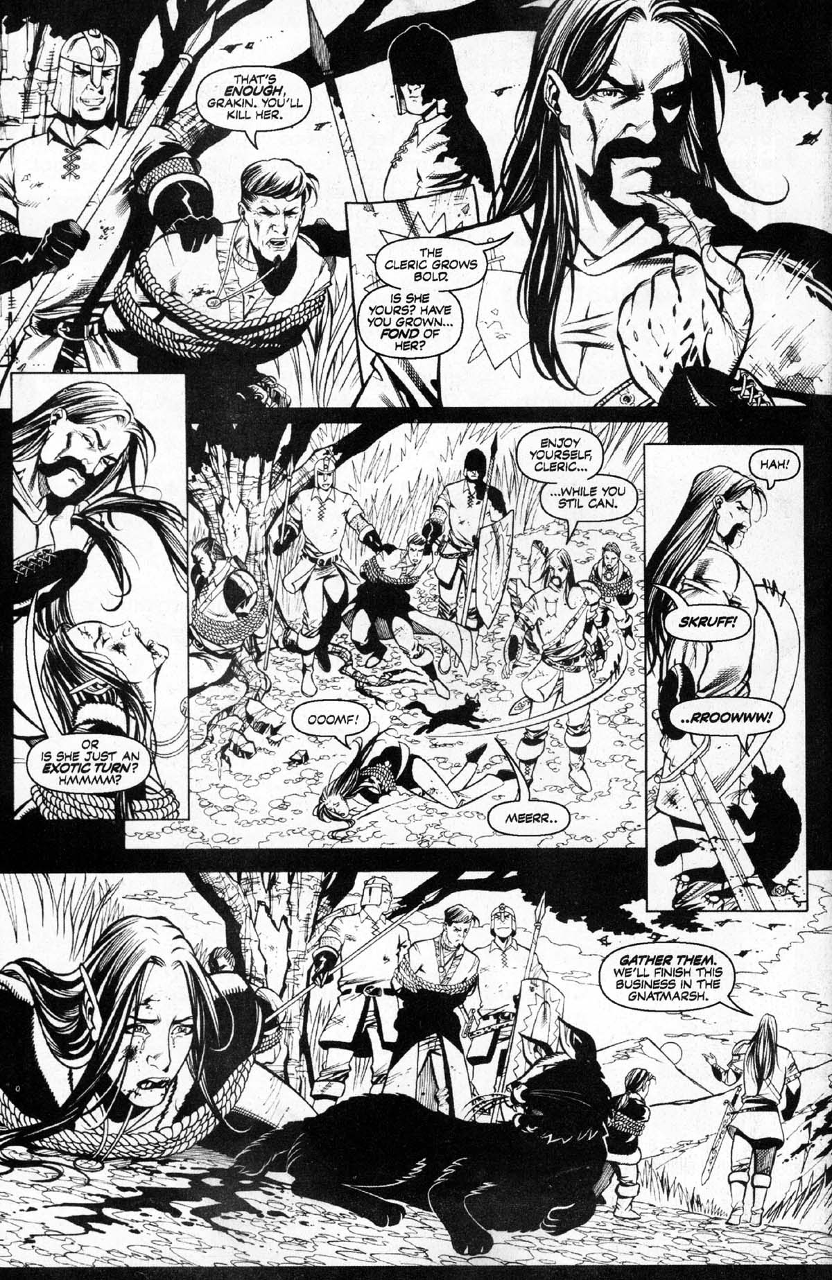 Read online Dungeons & Dragons: Black & White comic -  Issue #4 - 20