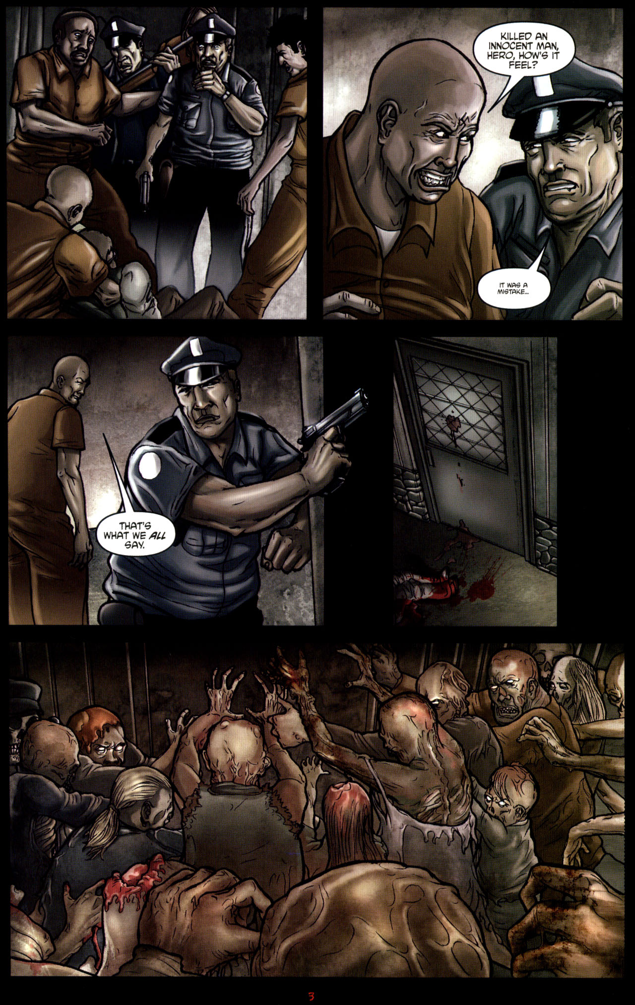 Read online Zombies! Feast comic -  Issue #3 - 5