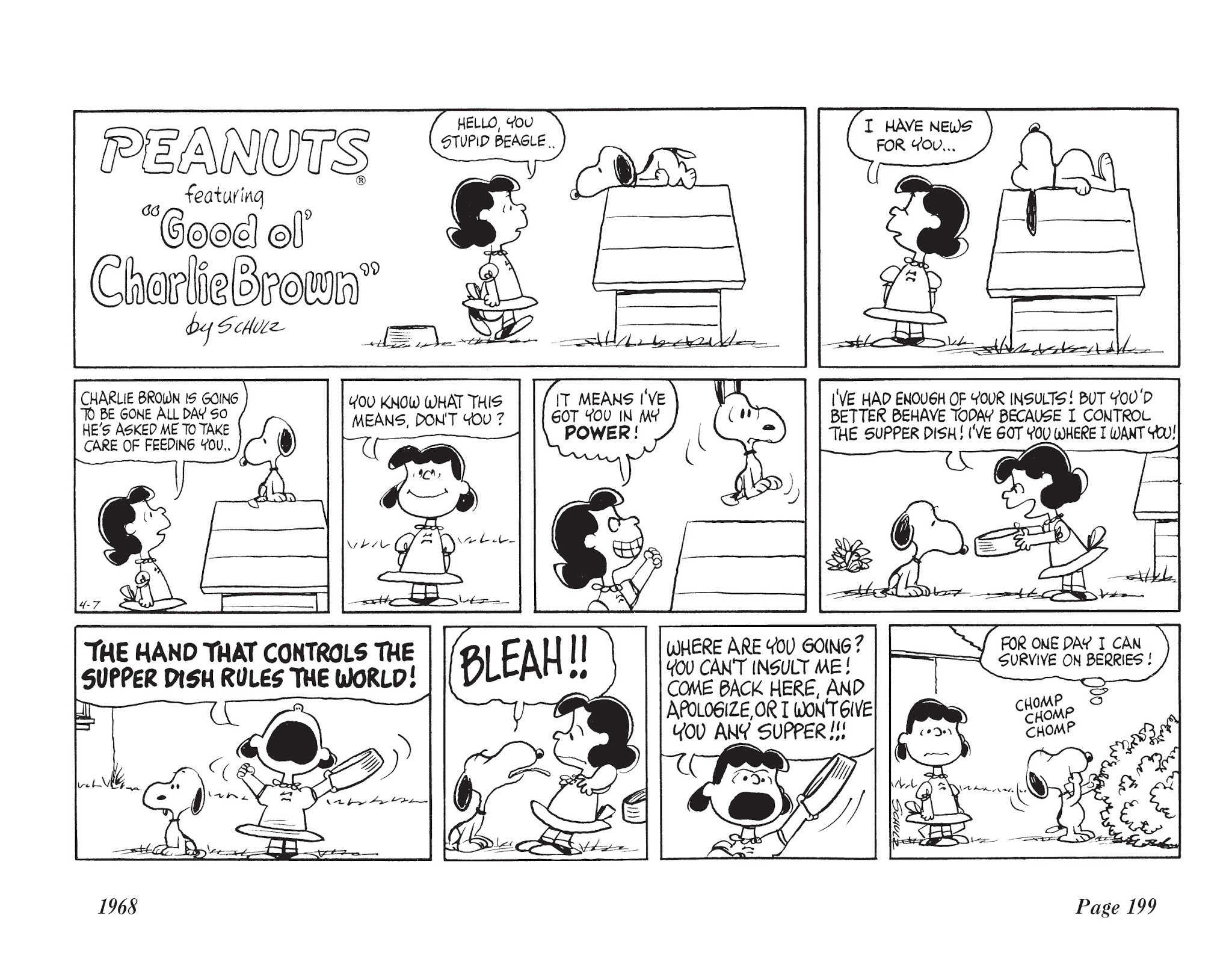 Read online The Complete Peanuts comic -  Issue # TPB 9 - 210