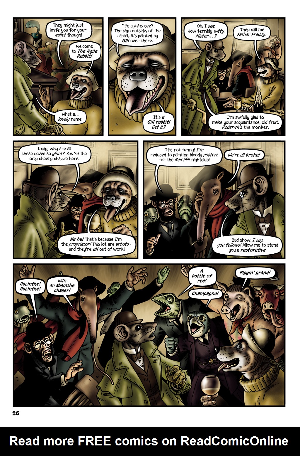 Read online Grandville comic -  Issue # Vol. 3 Bete Noire - 29