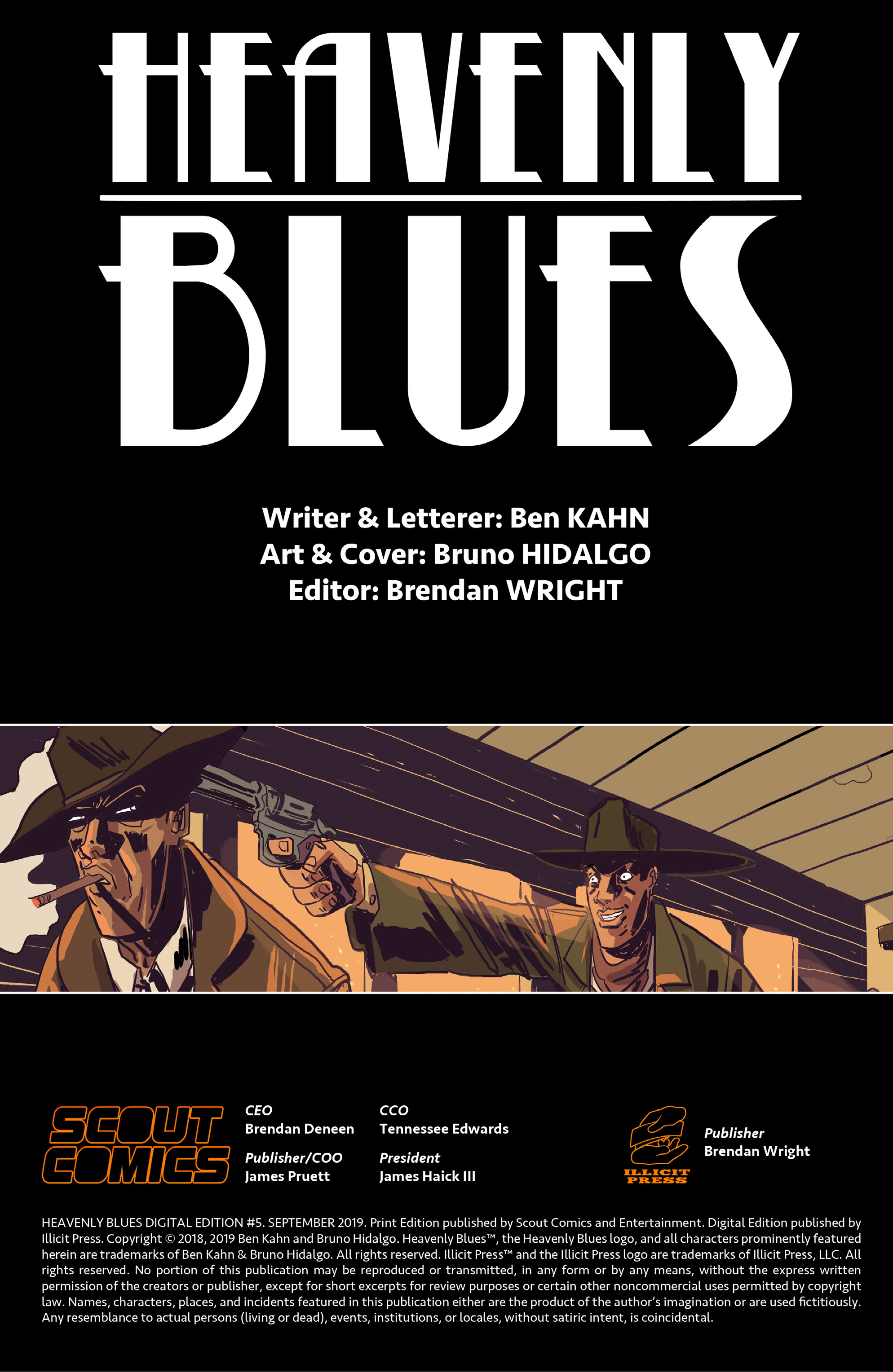 Read online Heavenly Blues comic -  Issue #5 - 2