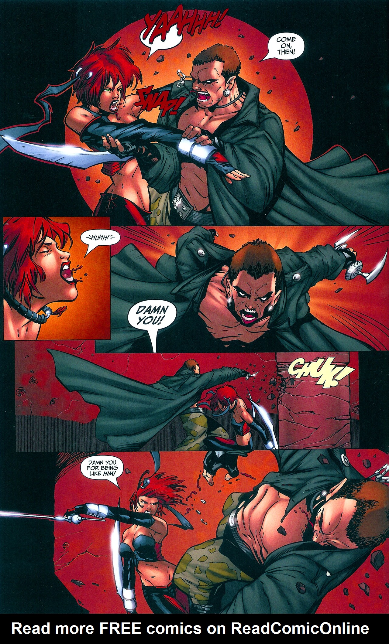 Read online BloodRayne: Plague of Dreams comic -  Issue #3 - 17