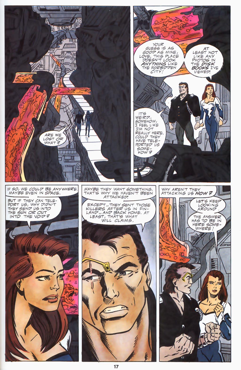 Read online Strikeforce: Morituri Electric Undertow comic -  Issue #4 - 18