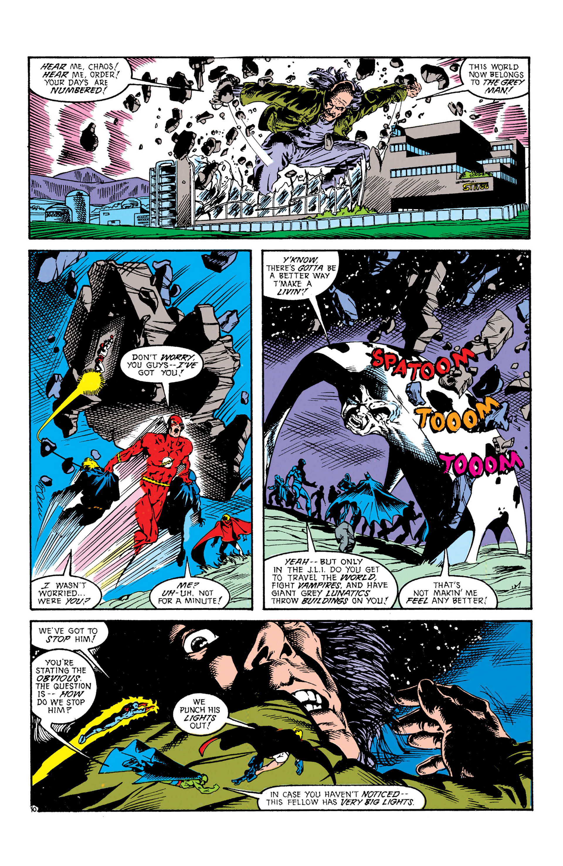 Read online Justice League Europe comic -  Issue #8 - 11