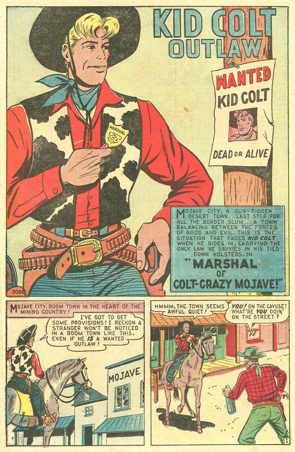 Read online Kid Colt Outlaw comic -  Issue #1 - 16