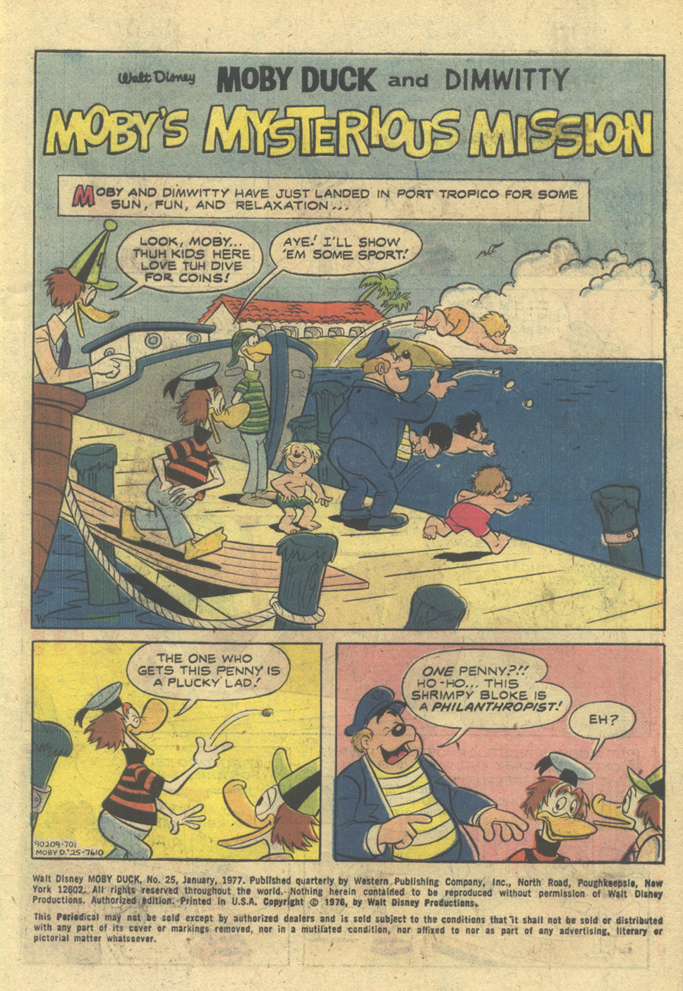 Read online Moby Duck comic -  Issue #25 - 3