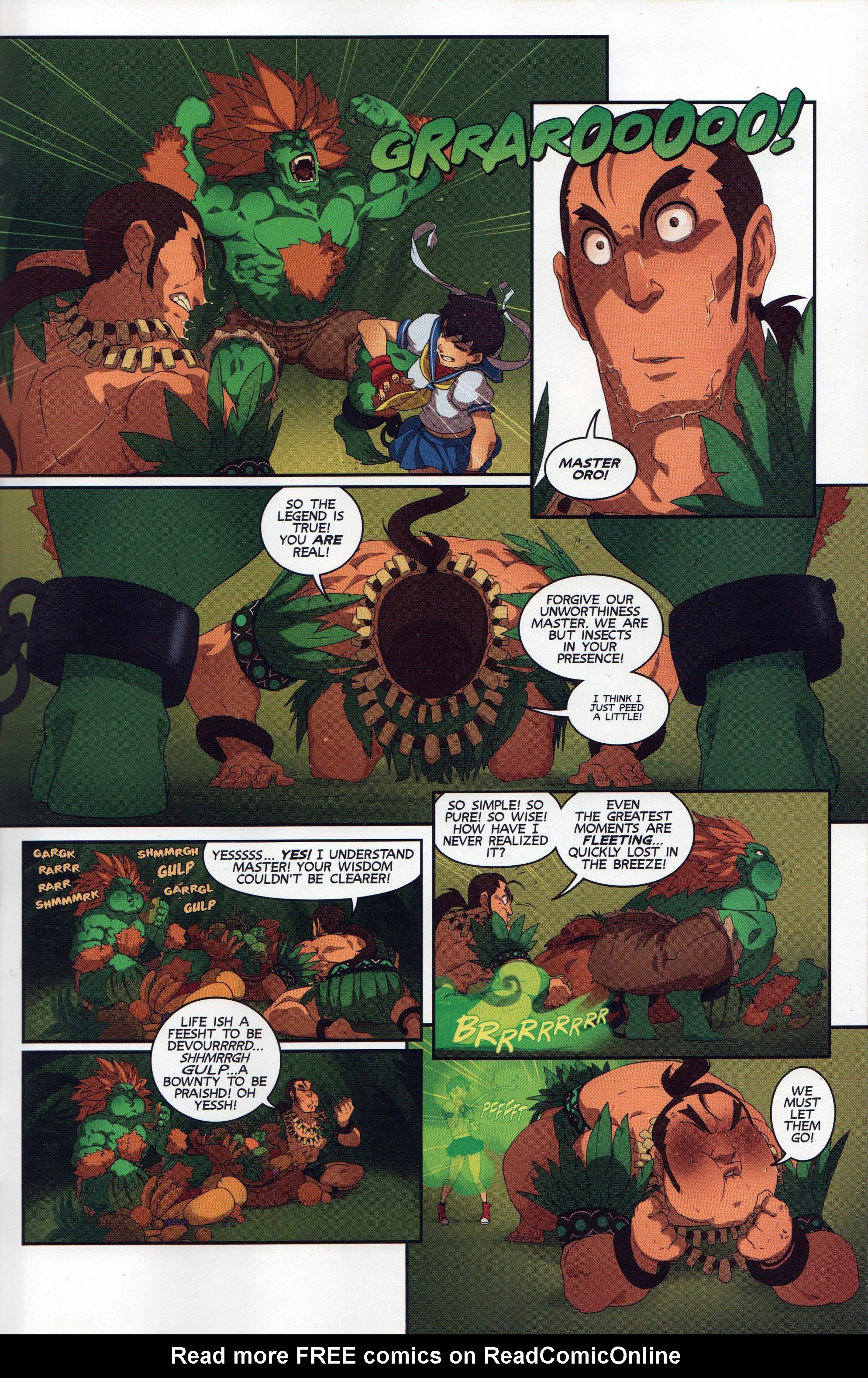 Read online Street Fighter Unlimited comic -  Issue #6 - 23